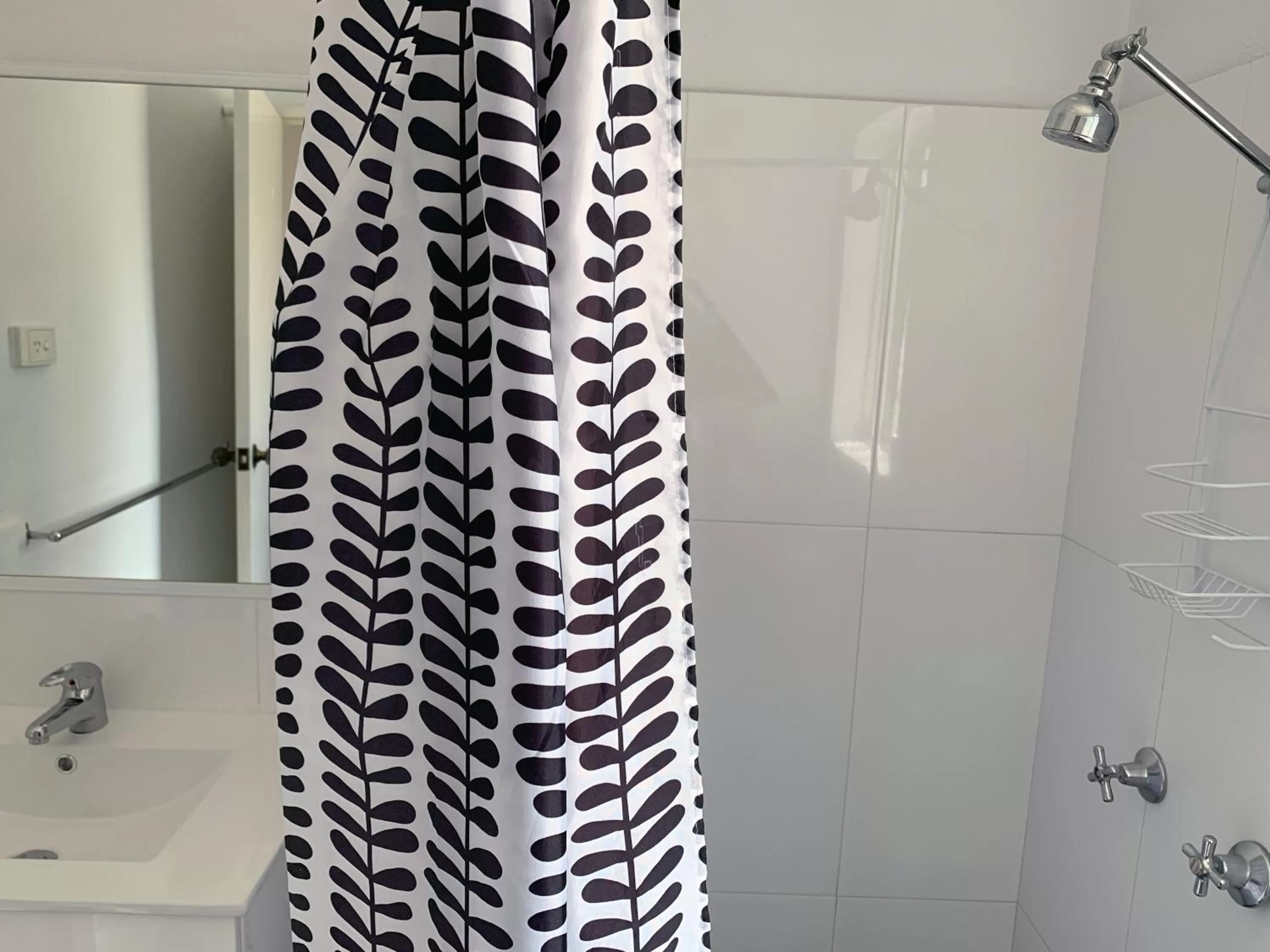 Shower in Baths Motel Moree