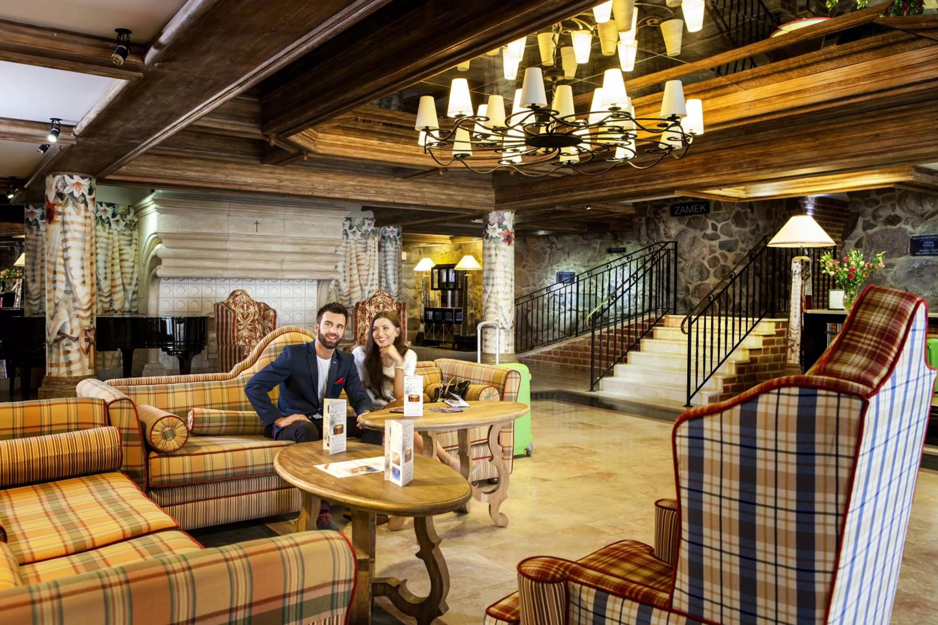 Lobby or reception in Hotel St. Bruno