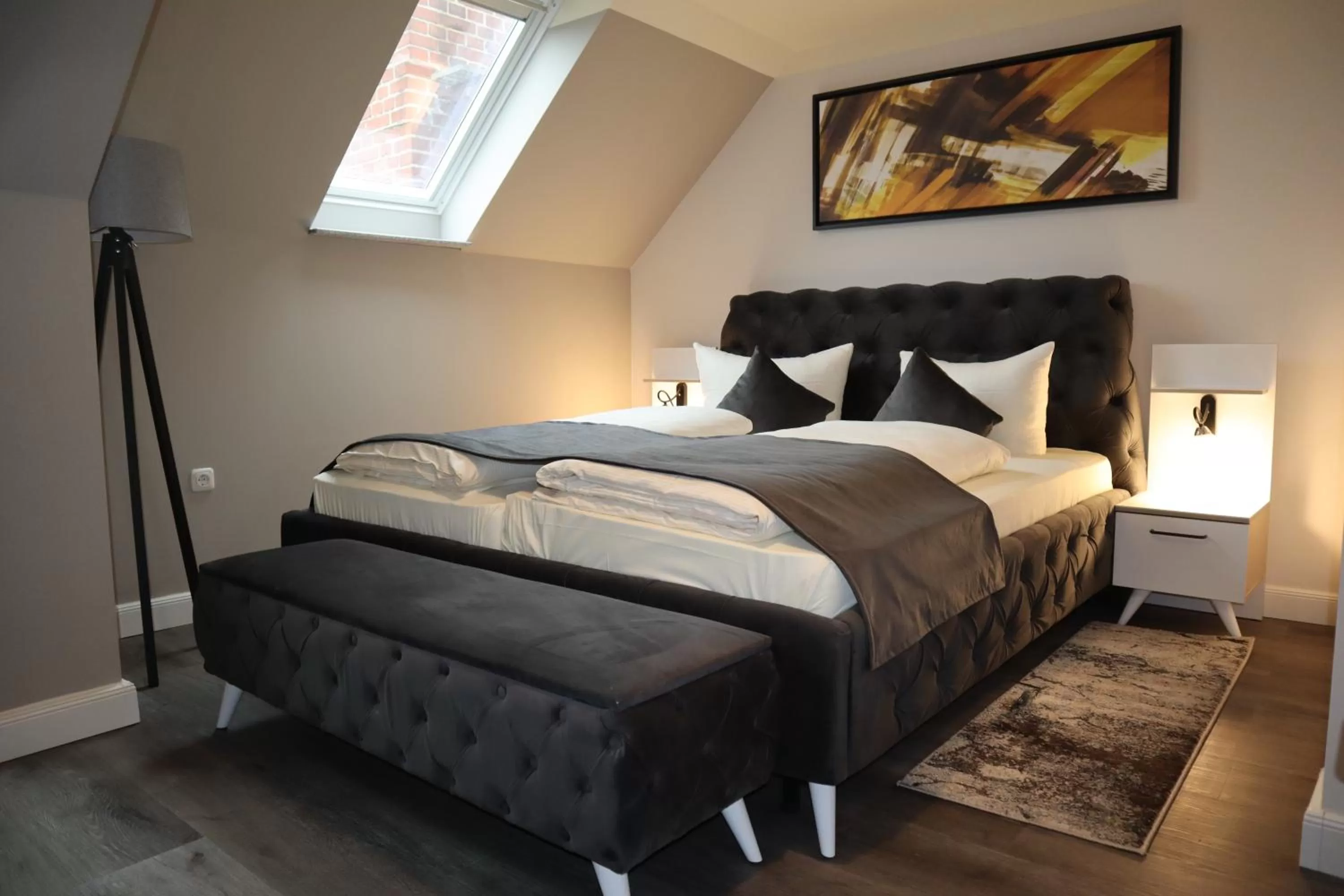 Bed in Hotel Bispinger Hof