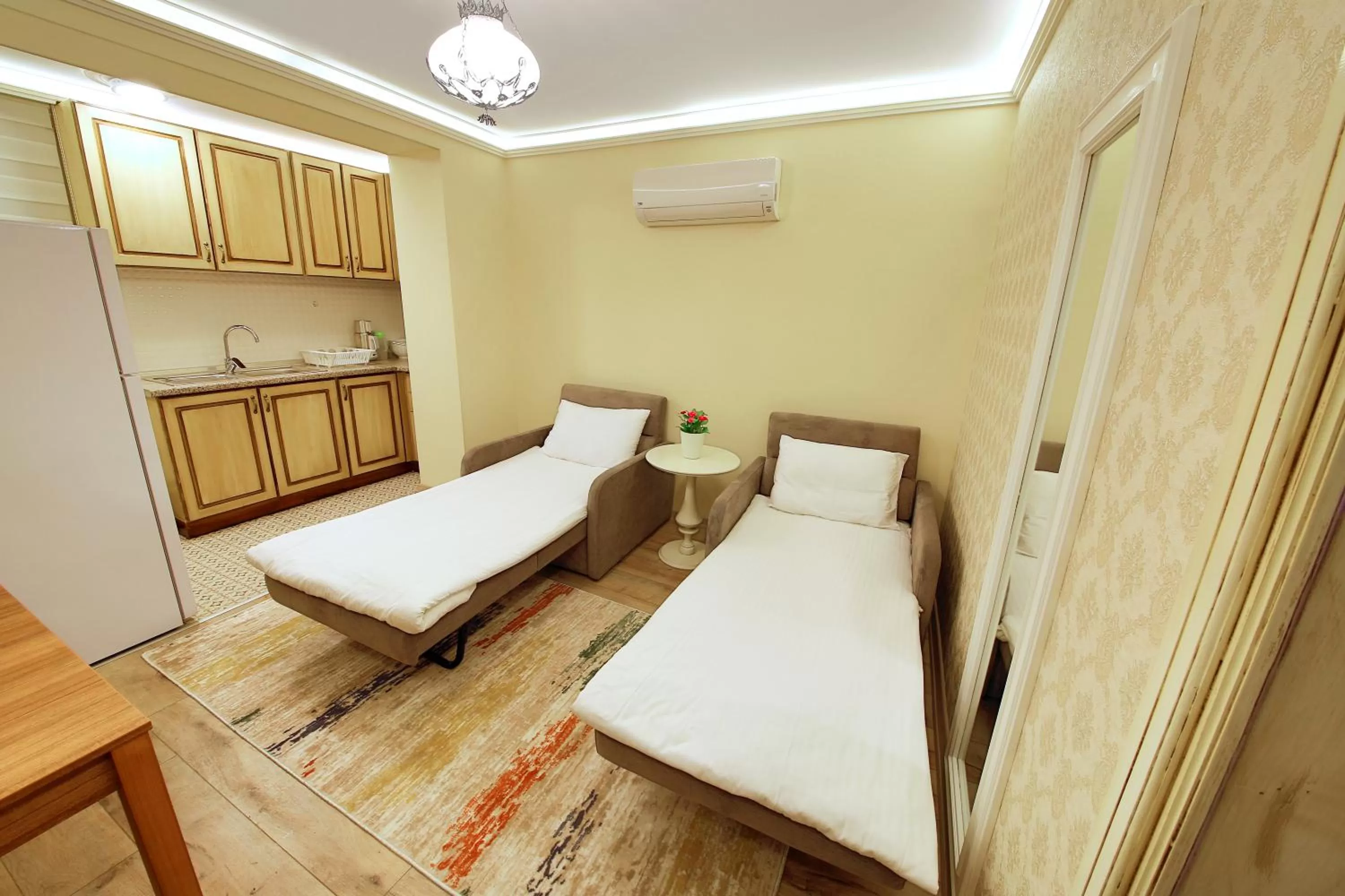 Bed in Katelya Hotel