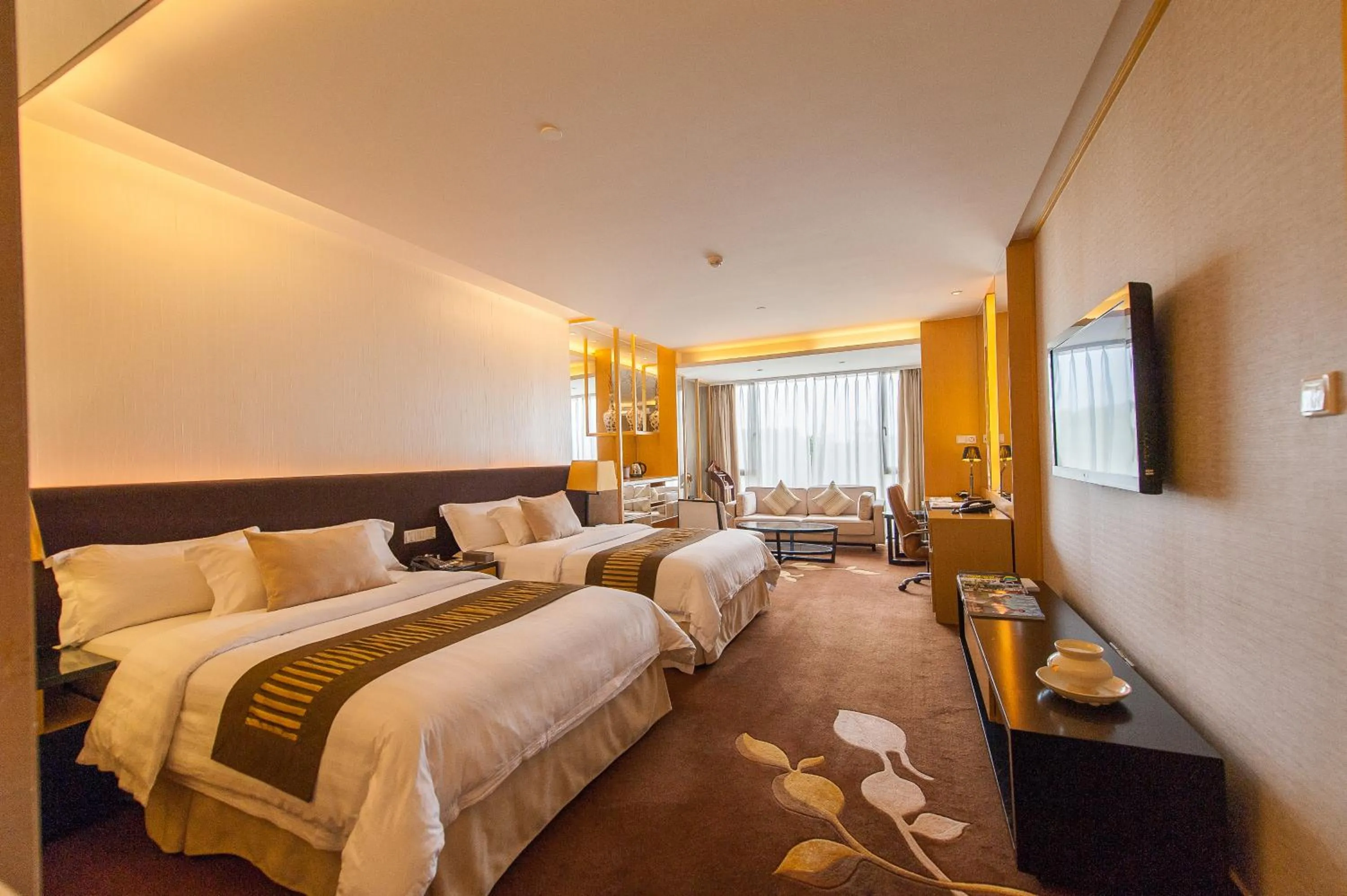 TV and multimedia, Bed in Mission Hills Hotel Resorts Shenzhen