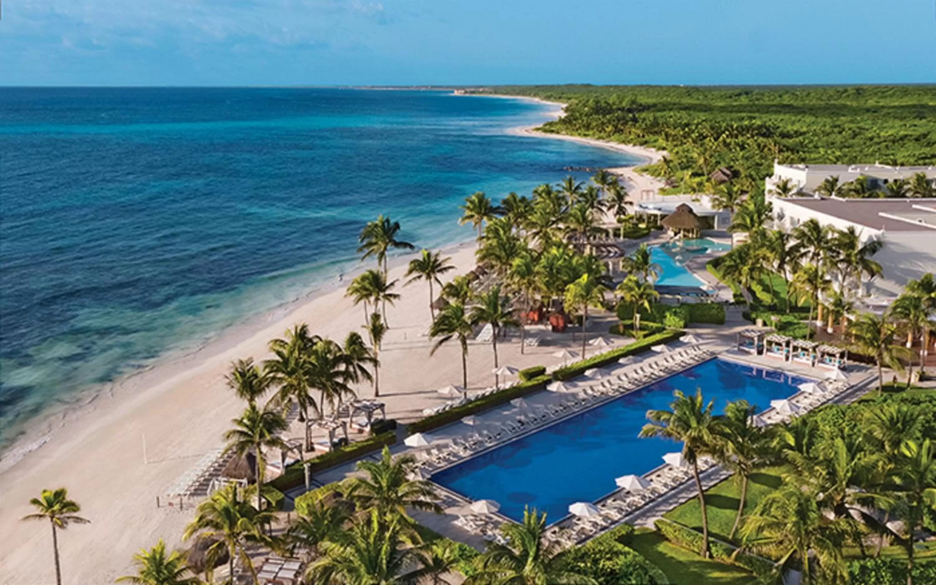 Bird's eye view in Dreams Tulum Resort & Spa