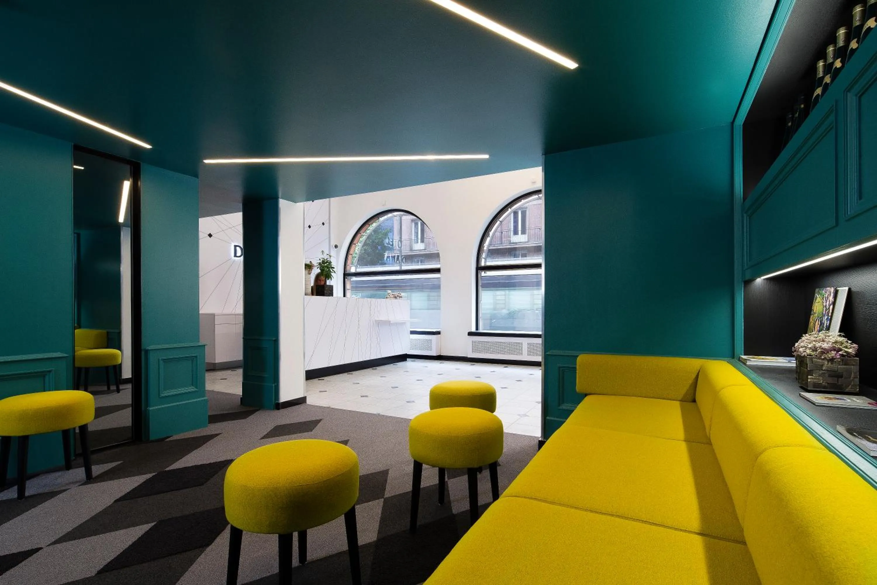 Lobby or reception in Hôtel Diana Dauphine