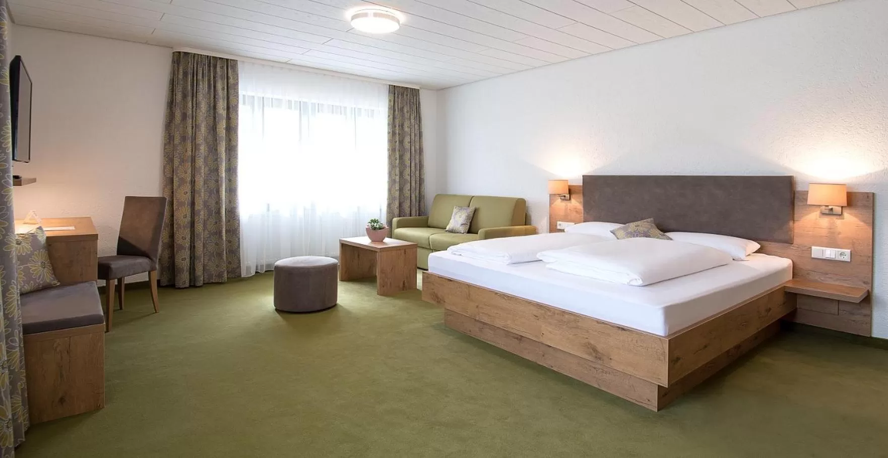 Bed in Gasthaus Hotel Kranz