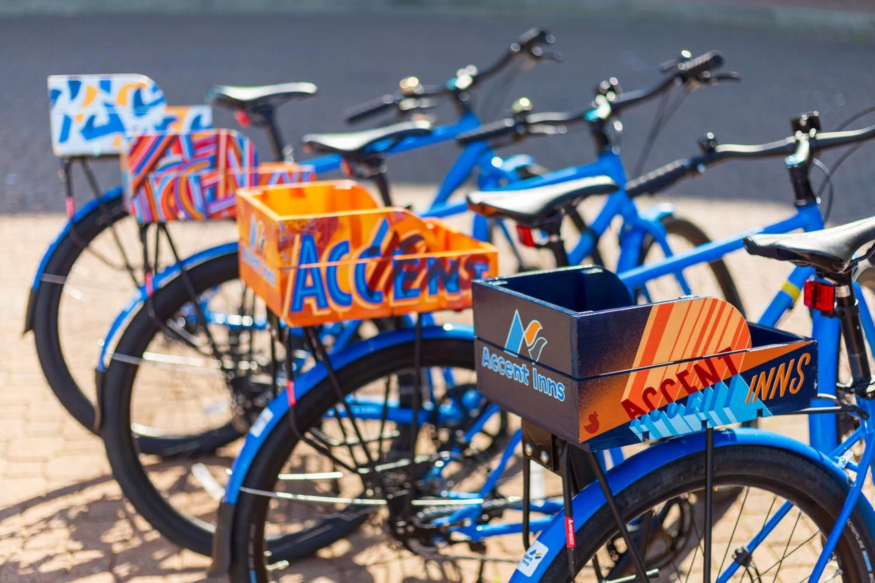 Cycling in Accent Inns Victoria