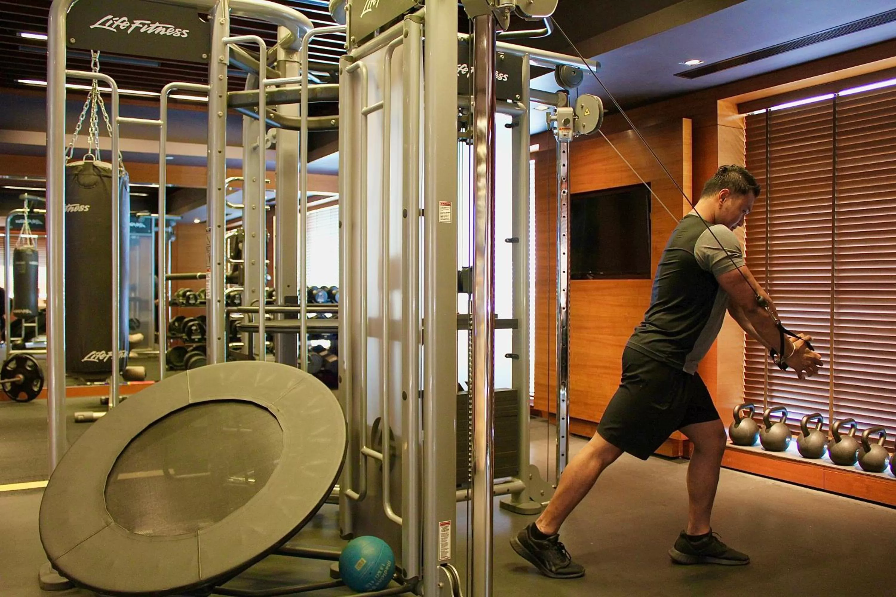 Fitness centre/facilities in Mandarin Oriental, Hong Kong