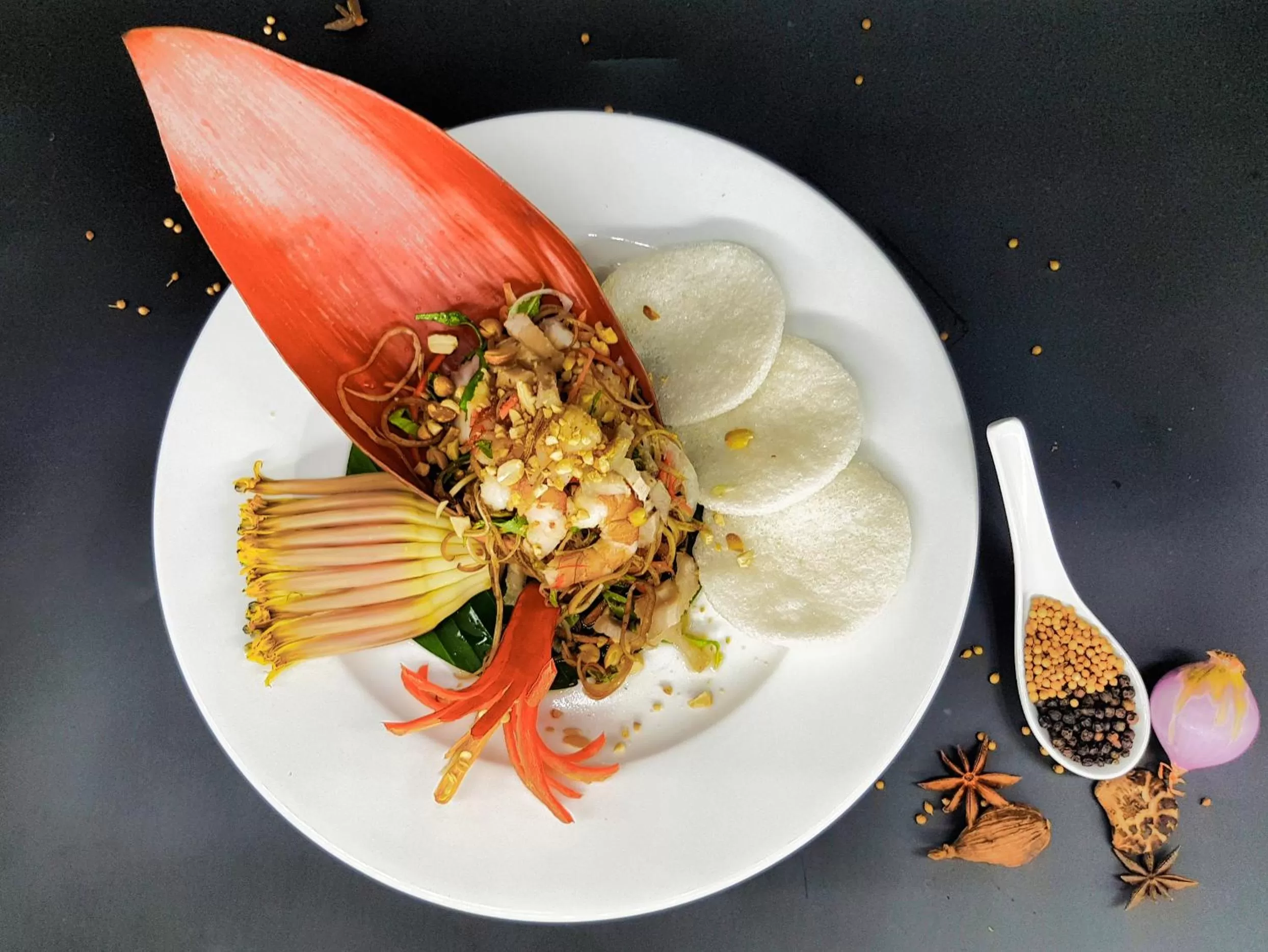 Food close-up in Can Tho Ecolodge