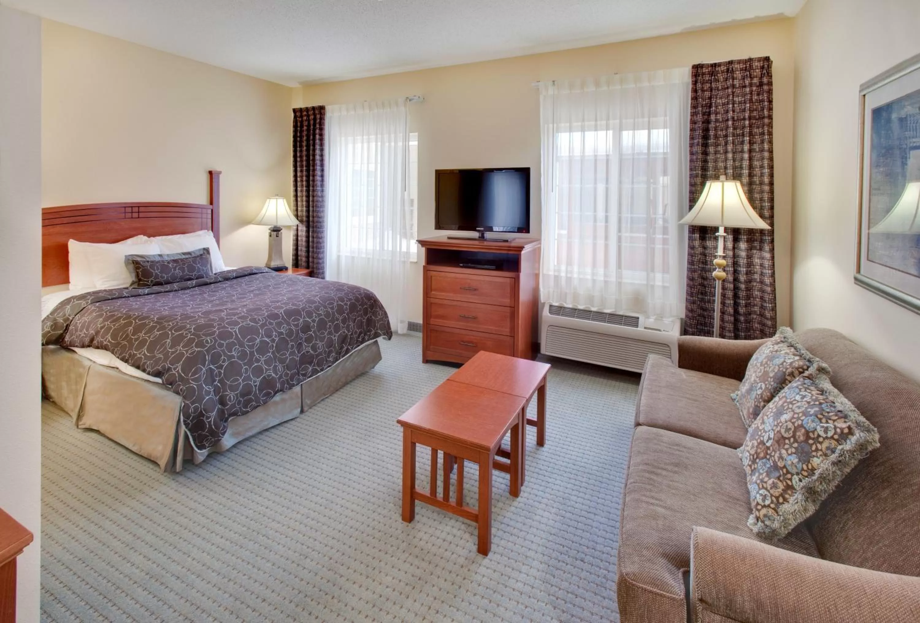 Bed in Staybridge Suites Fargo by IHG