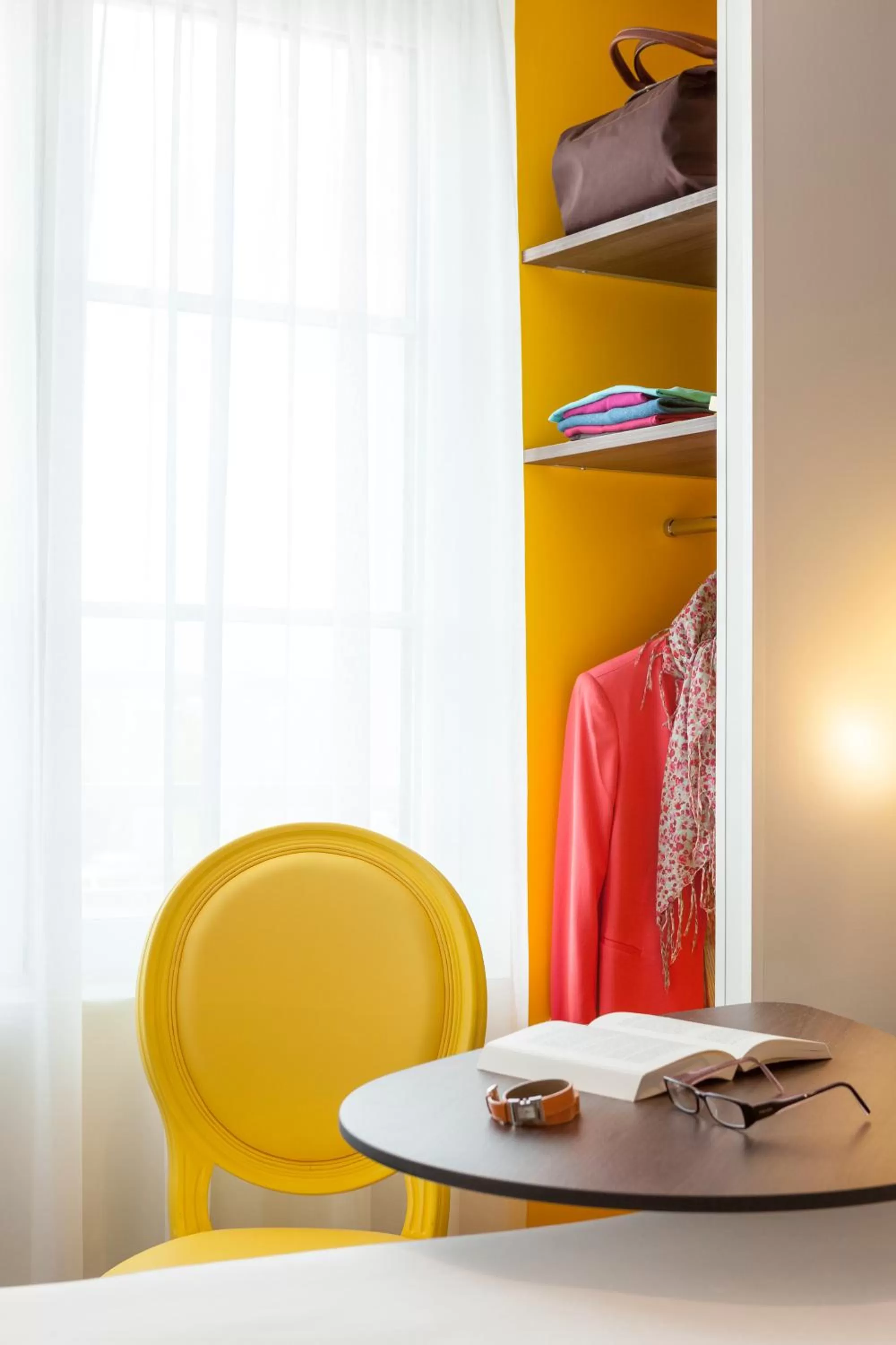 Seating area in ibis Styles Saumur Gare Centre