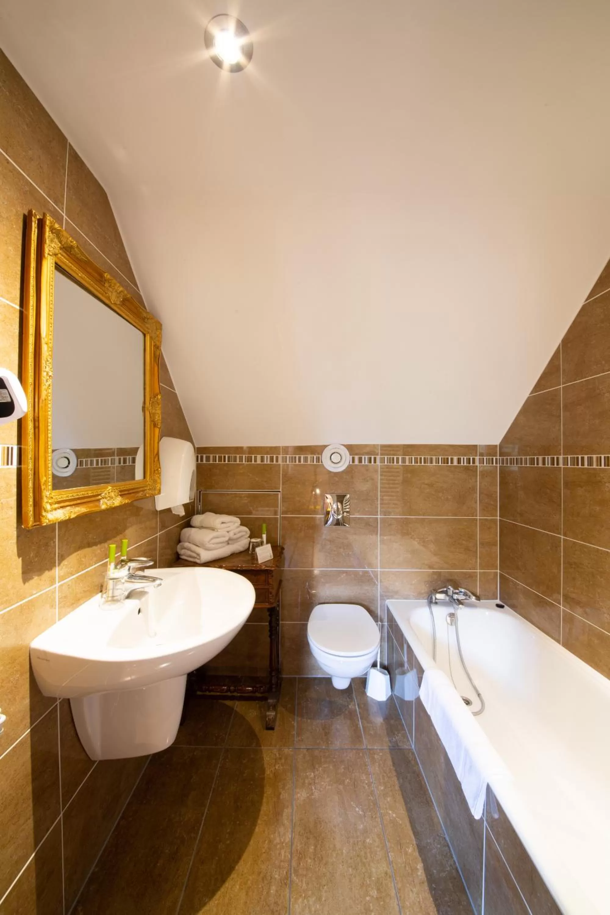 Toilet in Hôtel des Deux Clefs