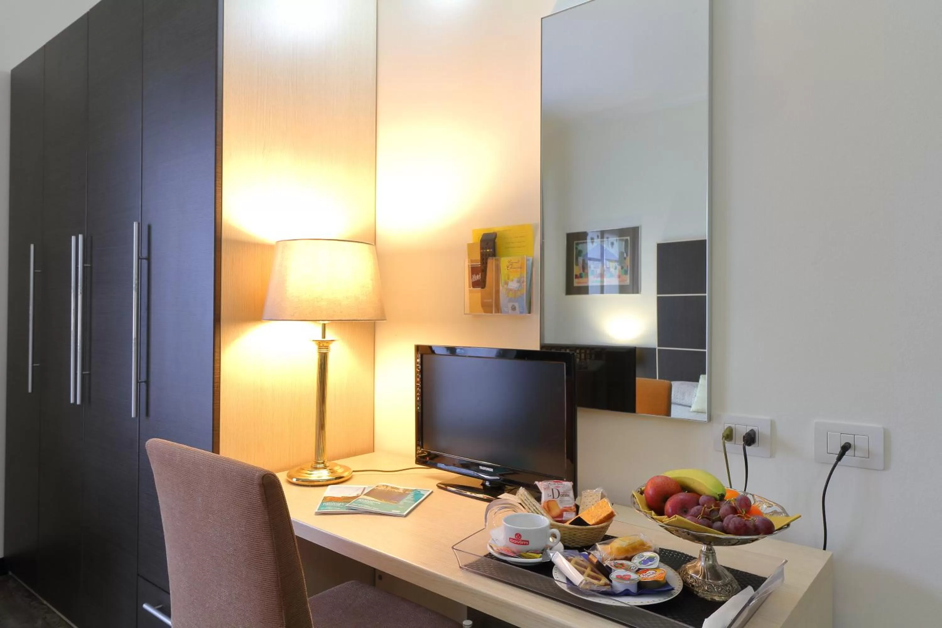 Decorative detail in Hotel Ferrari