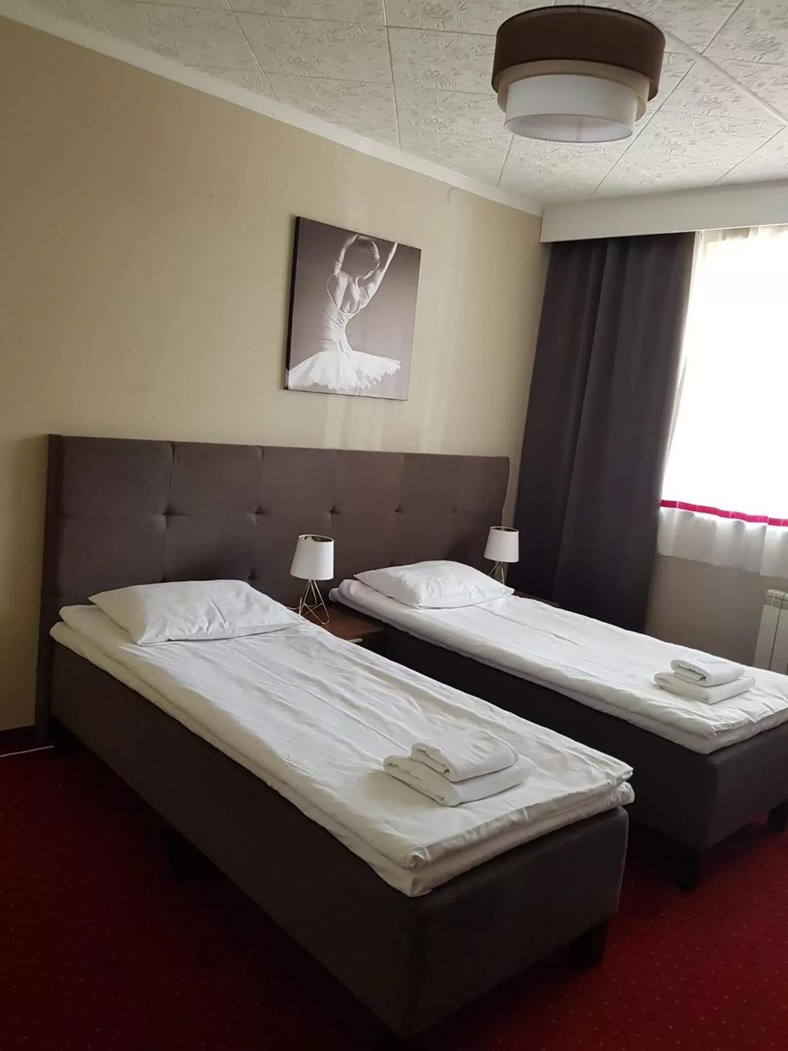 Bed in Hotel Kolorowa