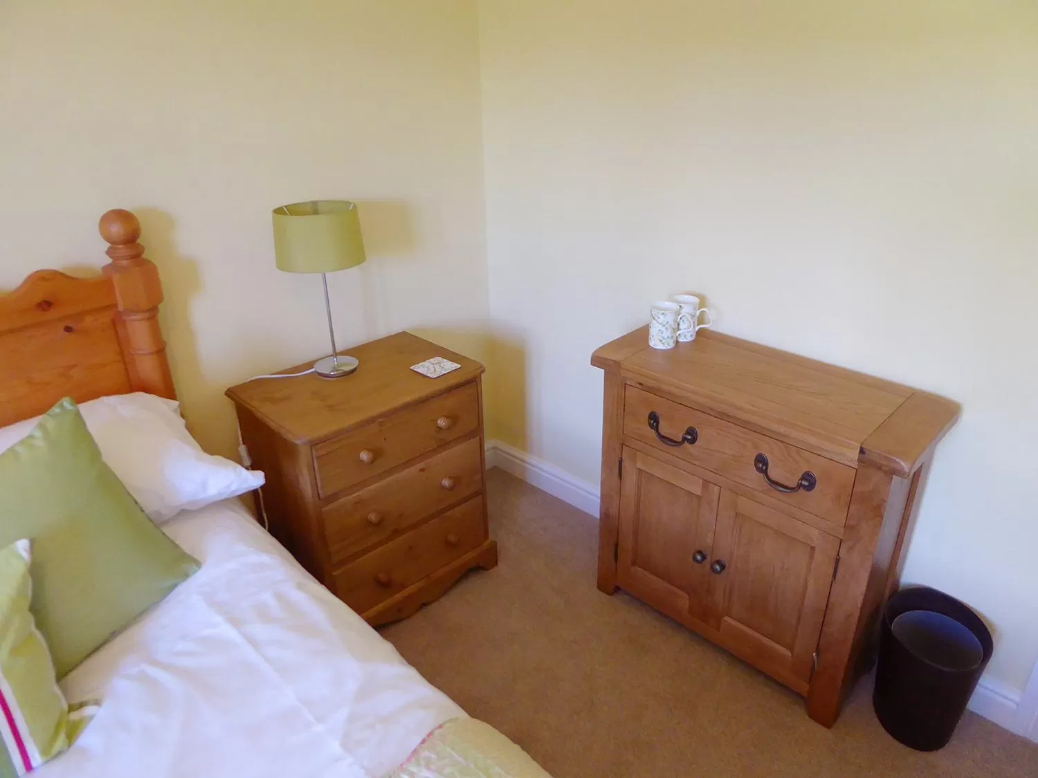 Decorative detail, Bed in Pump Cottage