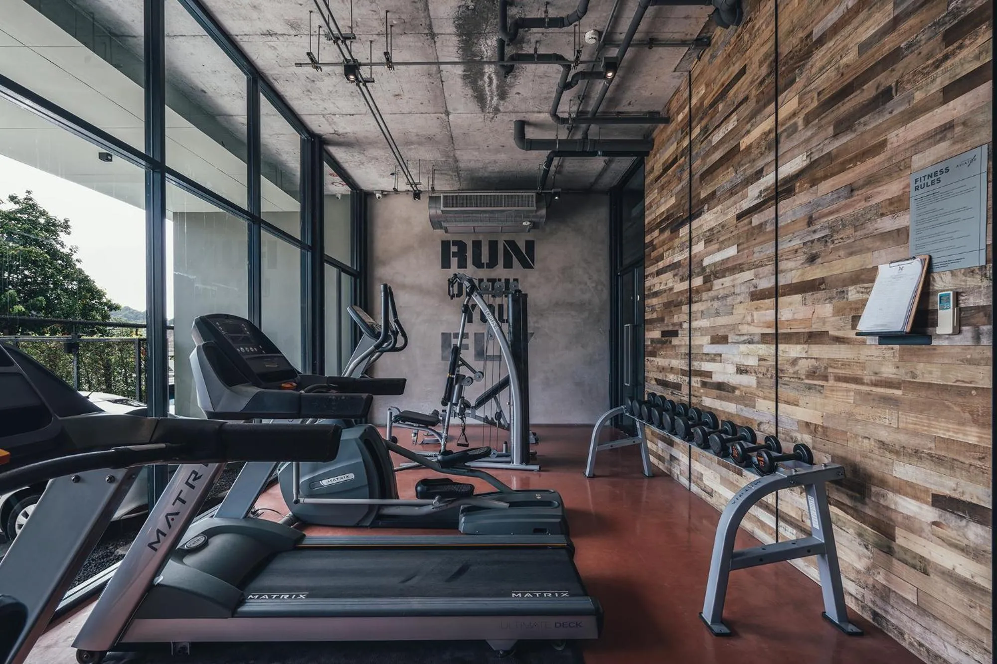 Fitness centre/facilities in Sugar Marina Hotel -AVIATOR- Phuket Airport