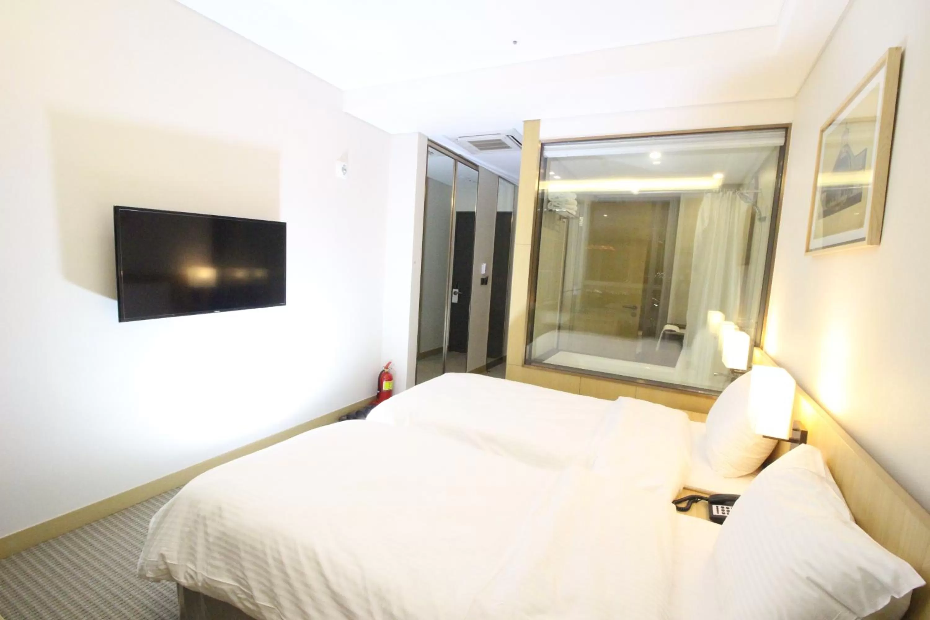 Bed in Hotel Migliore Seoul