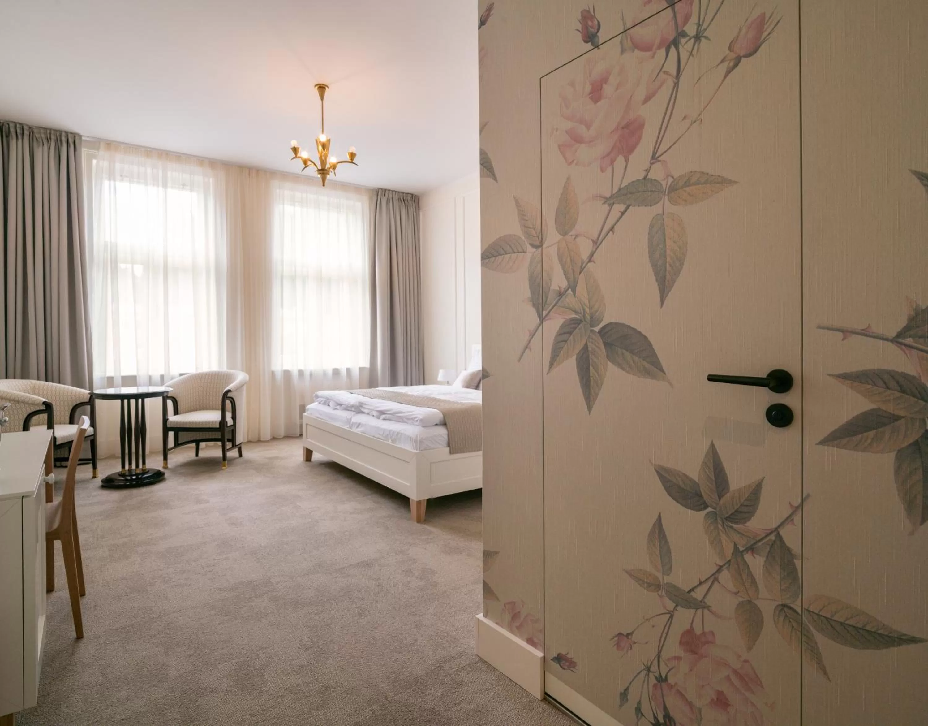 Bedroom, Bed in Villa Rosenaw