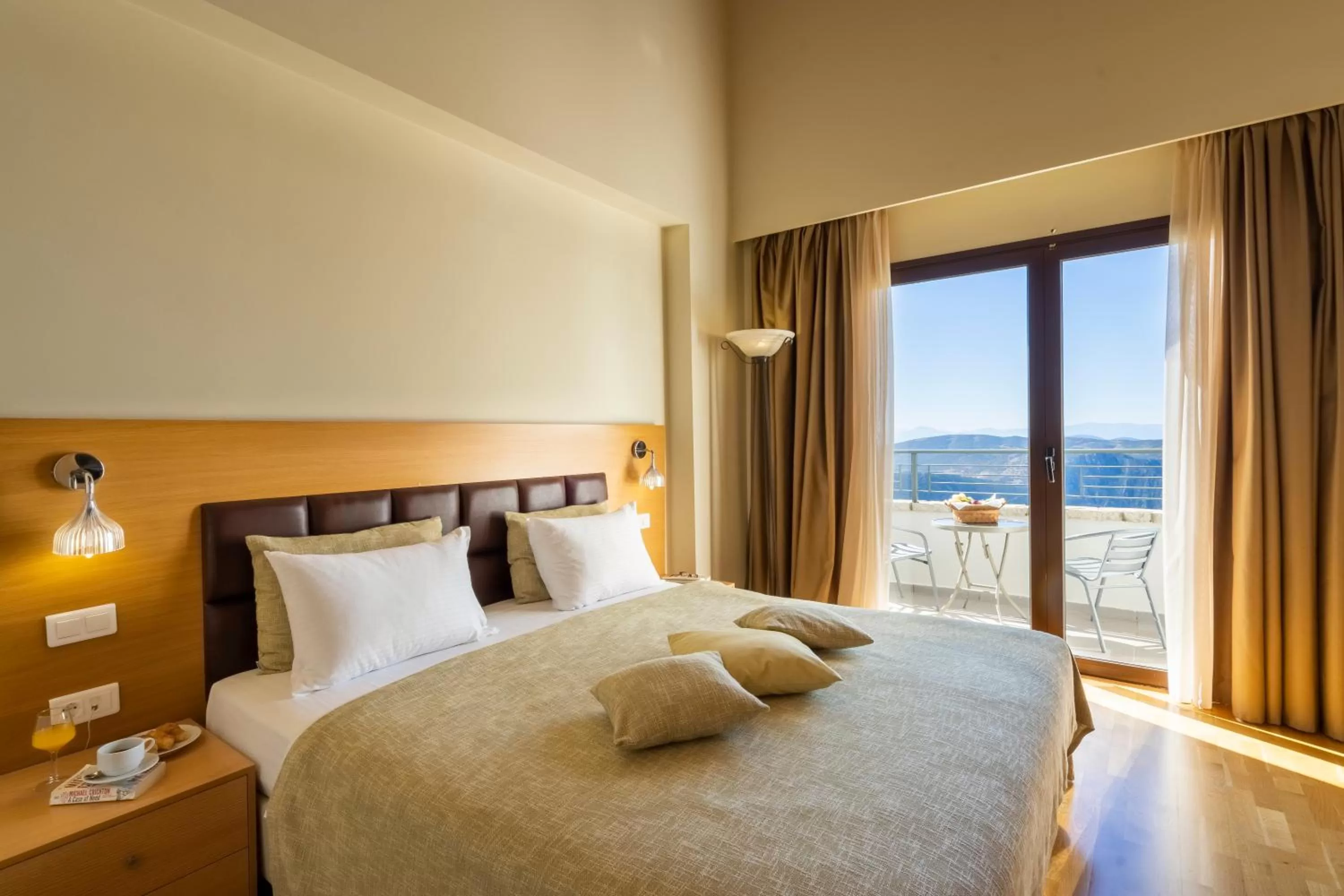 Bed in Anemolia Mountain Resort