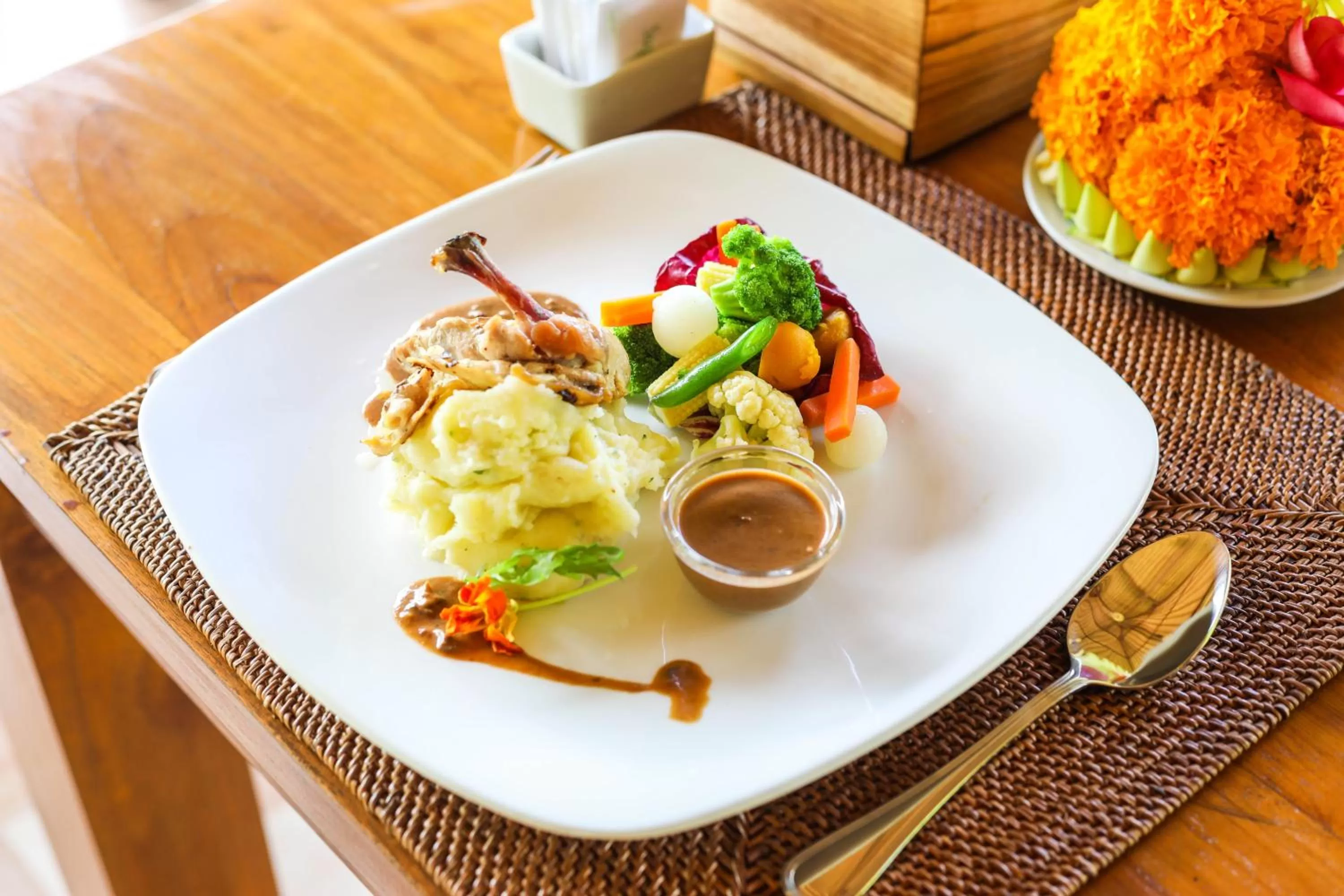 Food in BB Resort Villa and Spa