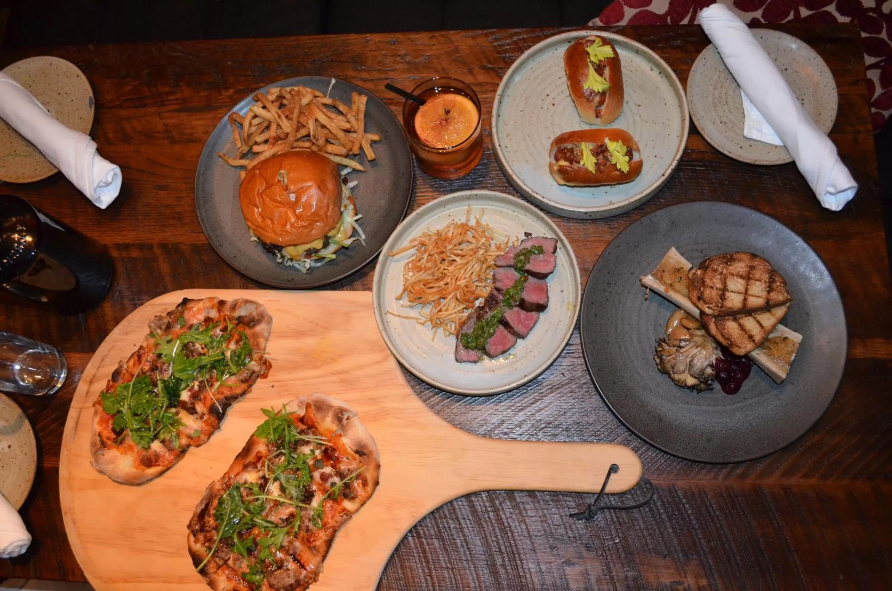 Restaurant/places to eat in The White Buffalo Club