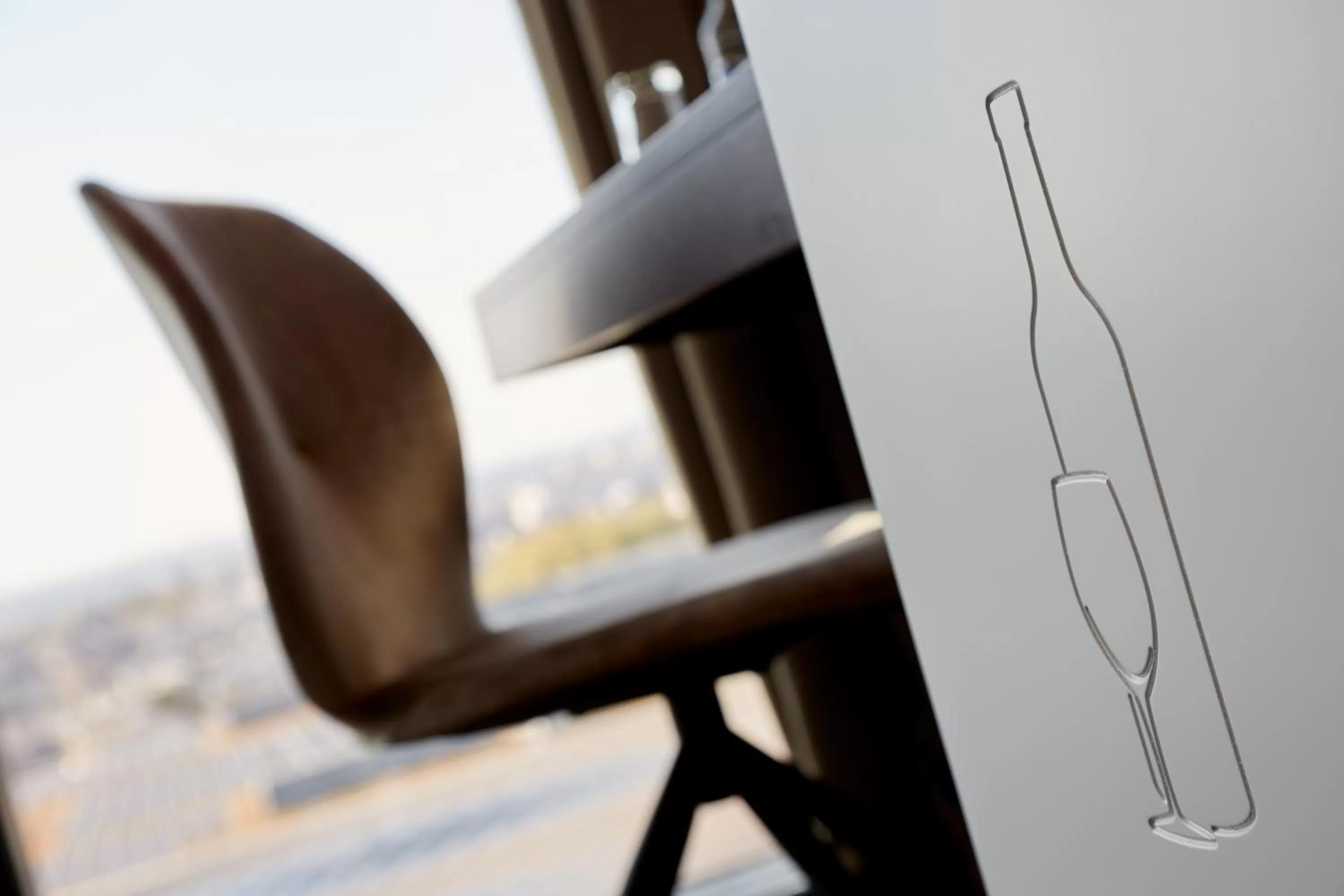 Decorative detail in HYPERION Hotel Basel