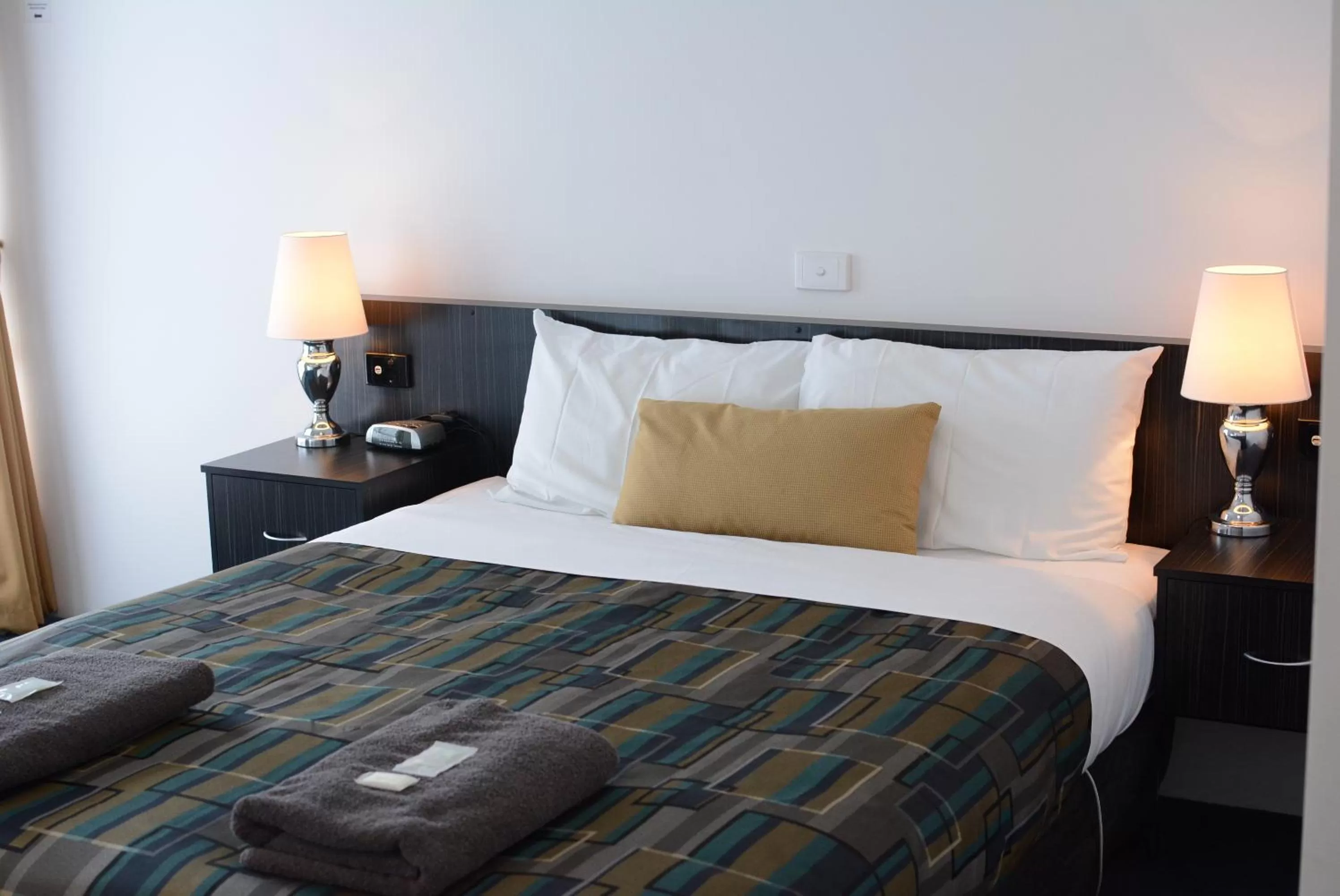 Bed in Otway Gate Motel