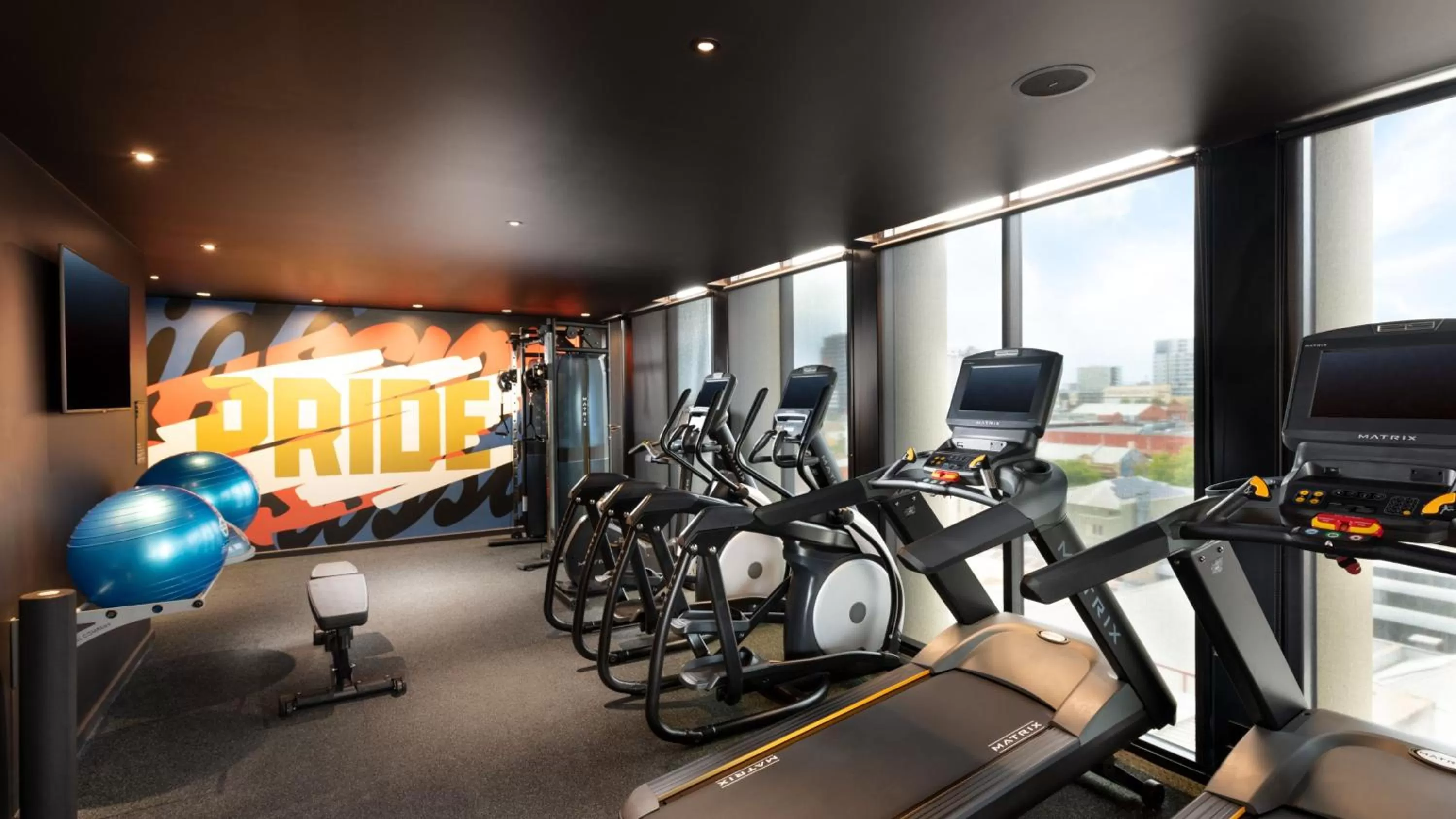 Fitness centre/facilities in Hotel Indigo Adelaide Markets by IHG