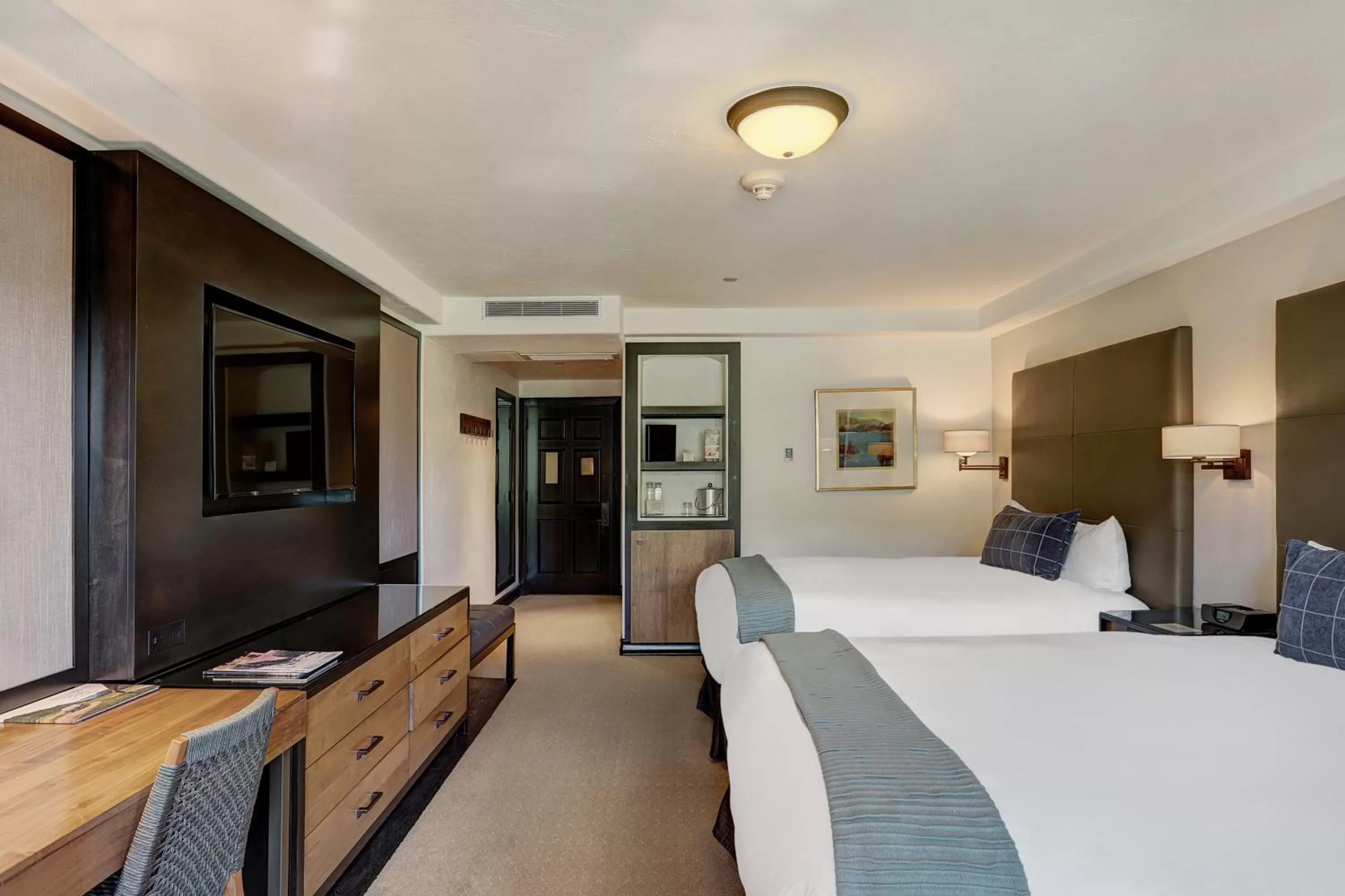 Bed in The Pines Lodge, a RockResort, by Vail Resorts