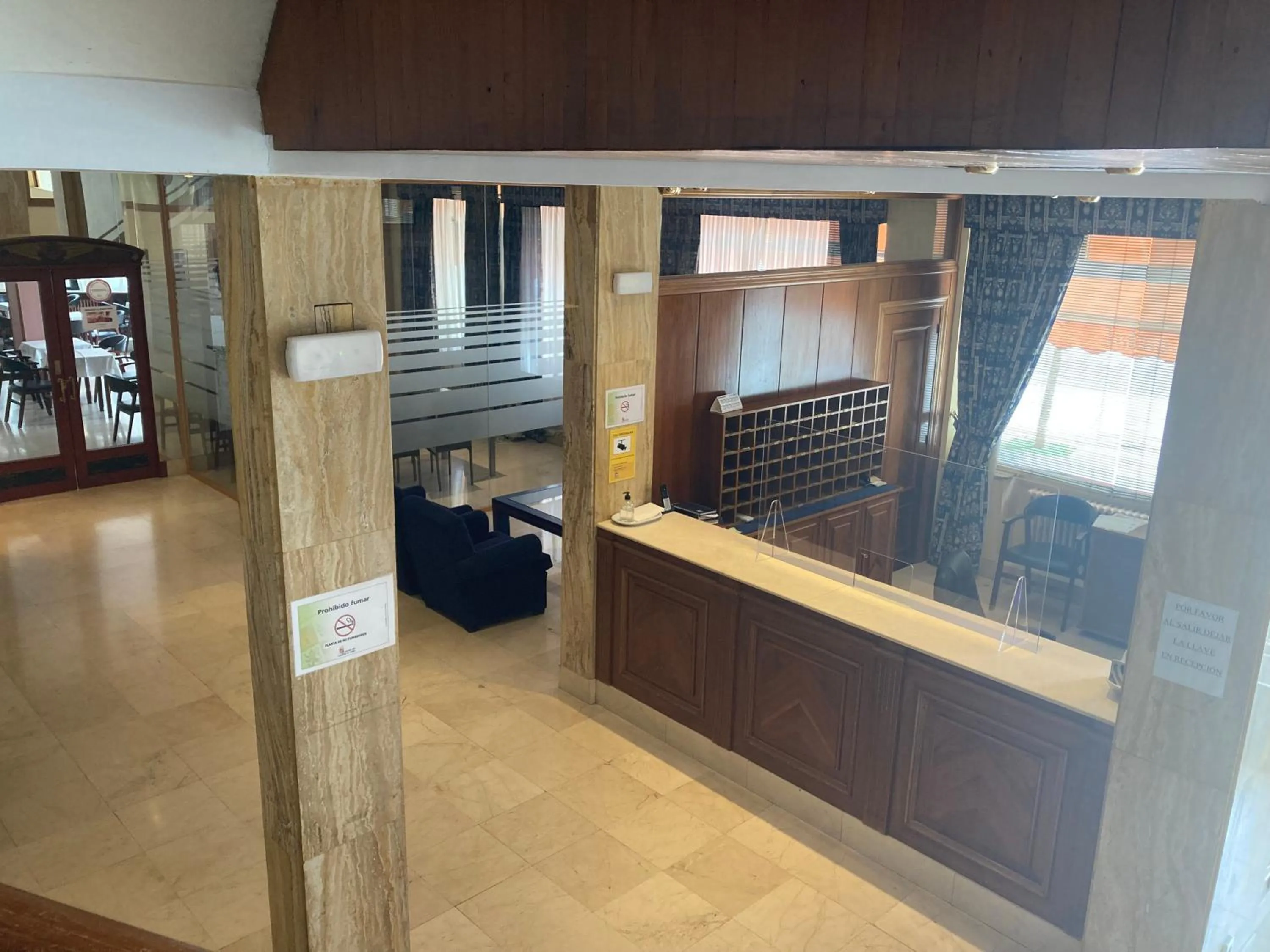 Lobby or reception in Hotel Condal