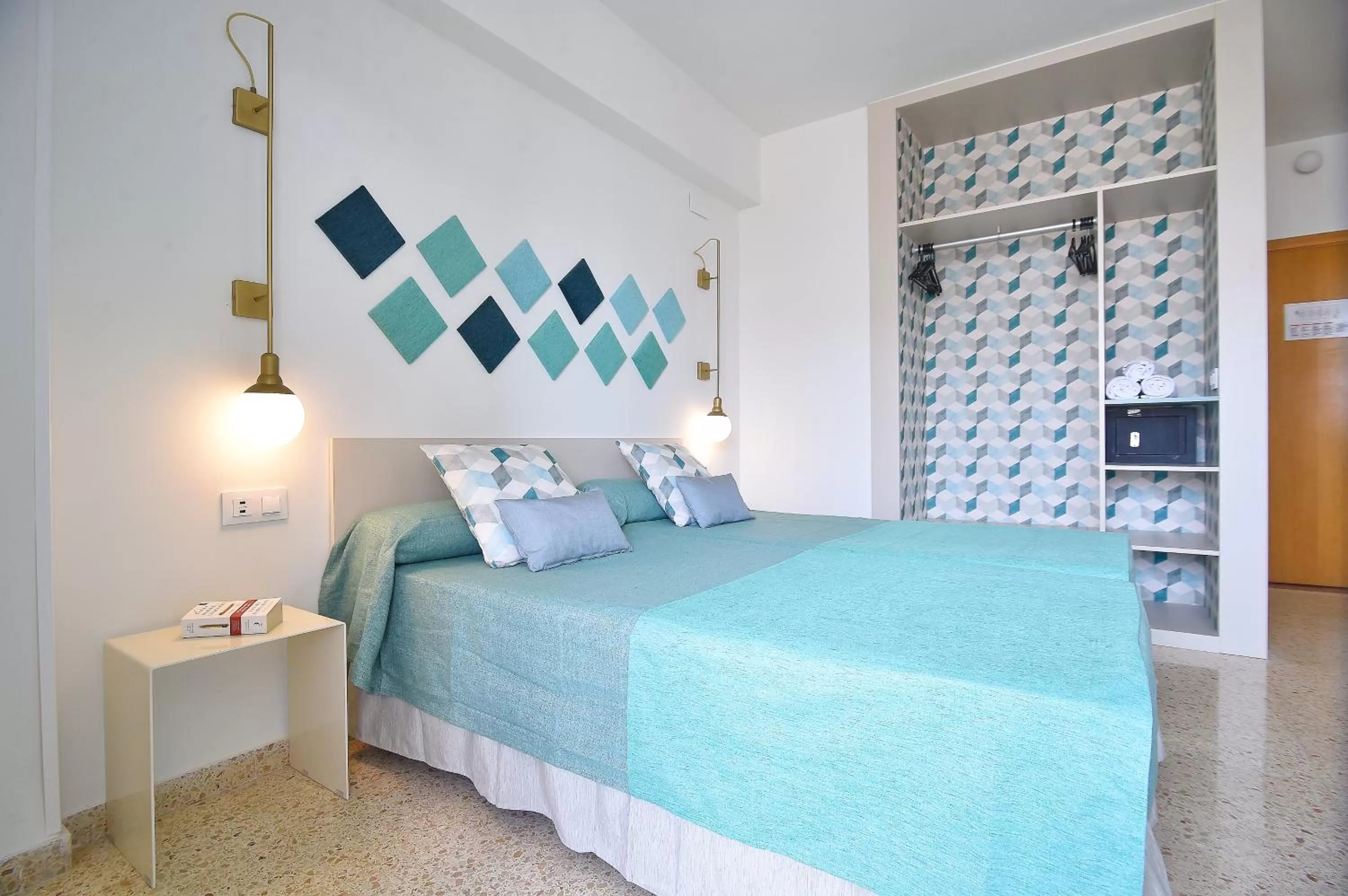 Bed in Hotel Gala Placidia 3'''sup