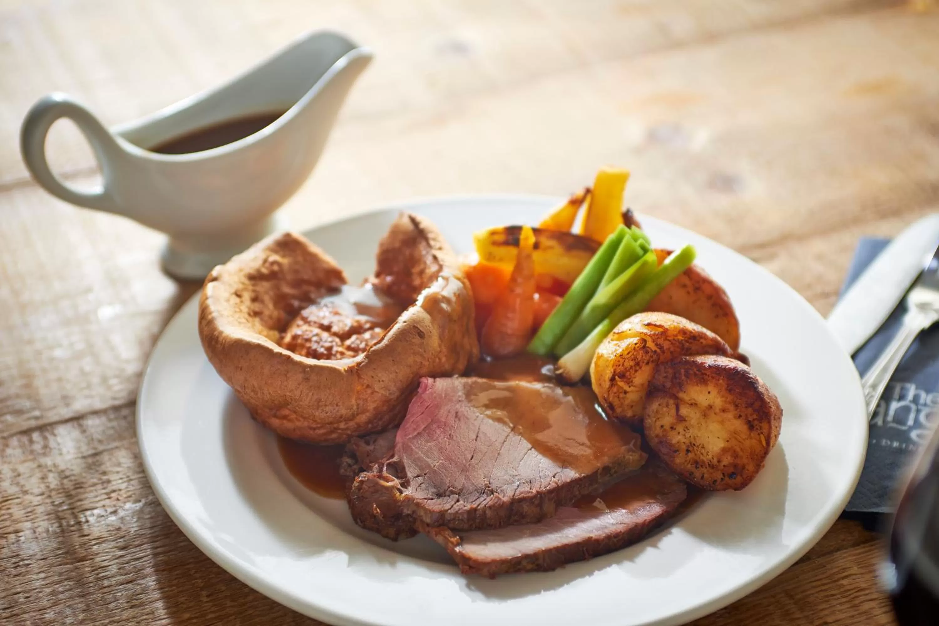 Food close-up in The Angel Inn Hotel