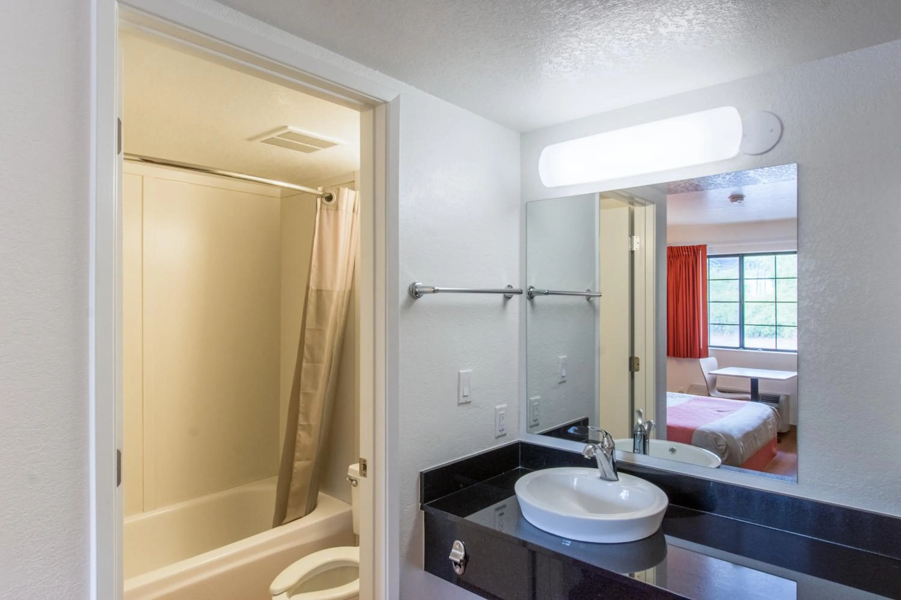 Bathroom in Motel 6-Redding, CA - North