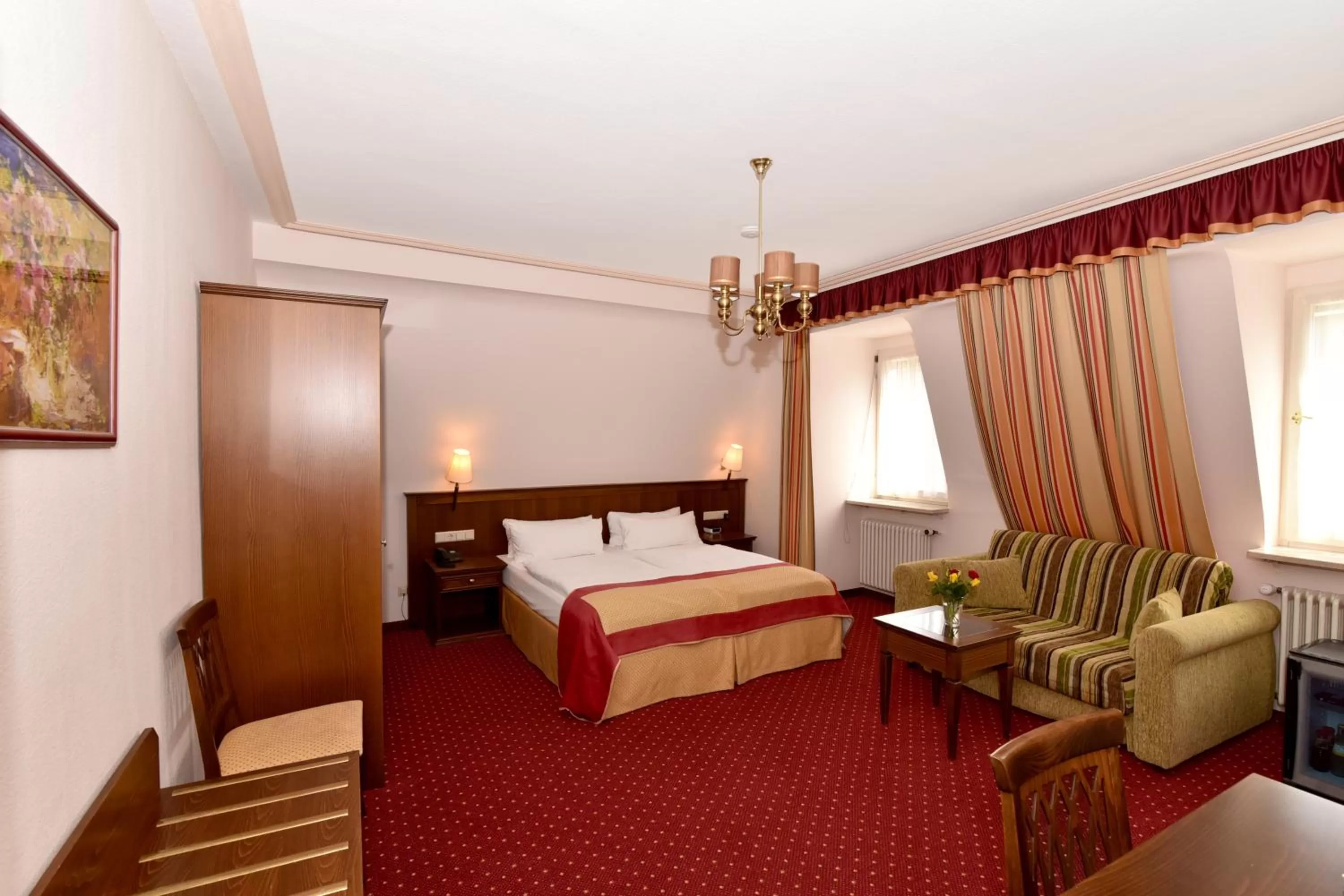 Photo of the whole room, Bed in Hotel Römerhof