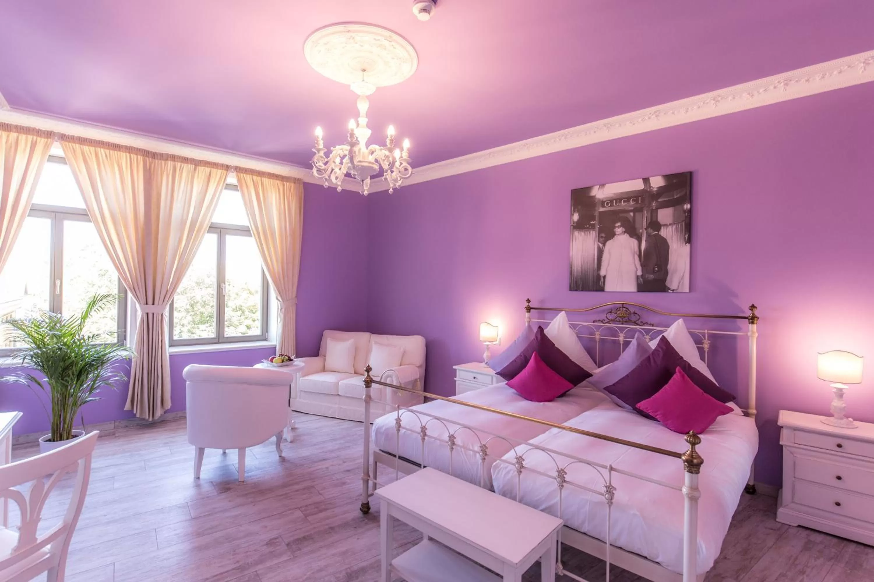 Photo of the whole room, Bed in Grande Albergo Giancarlo