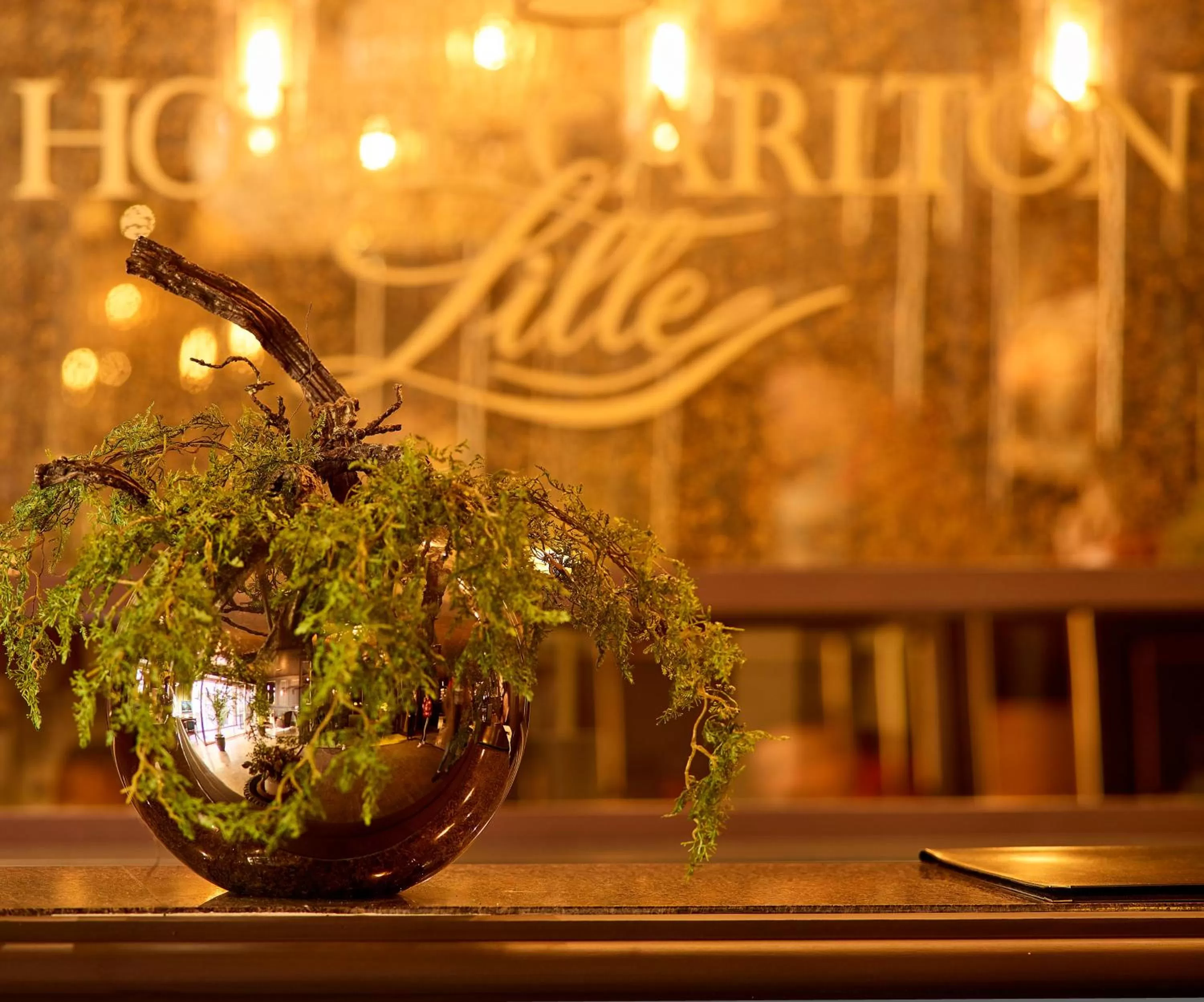 Decorative detail in Hôtel Carlton Lille