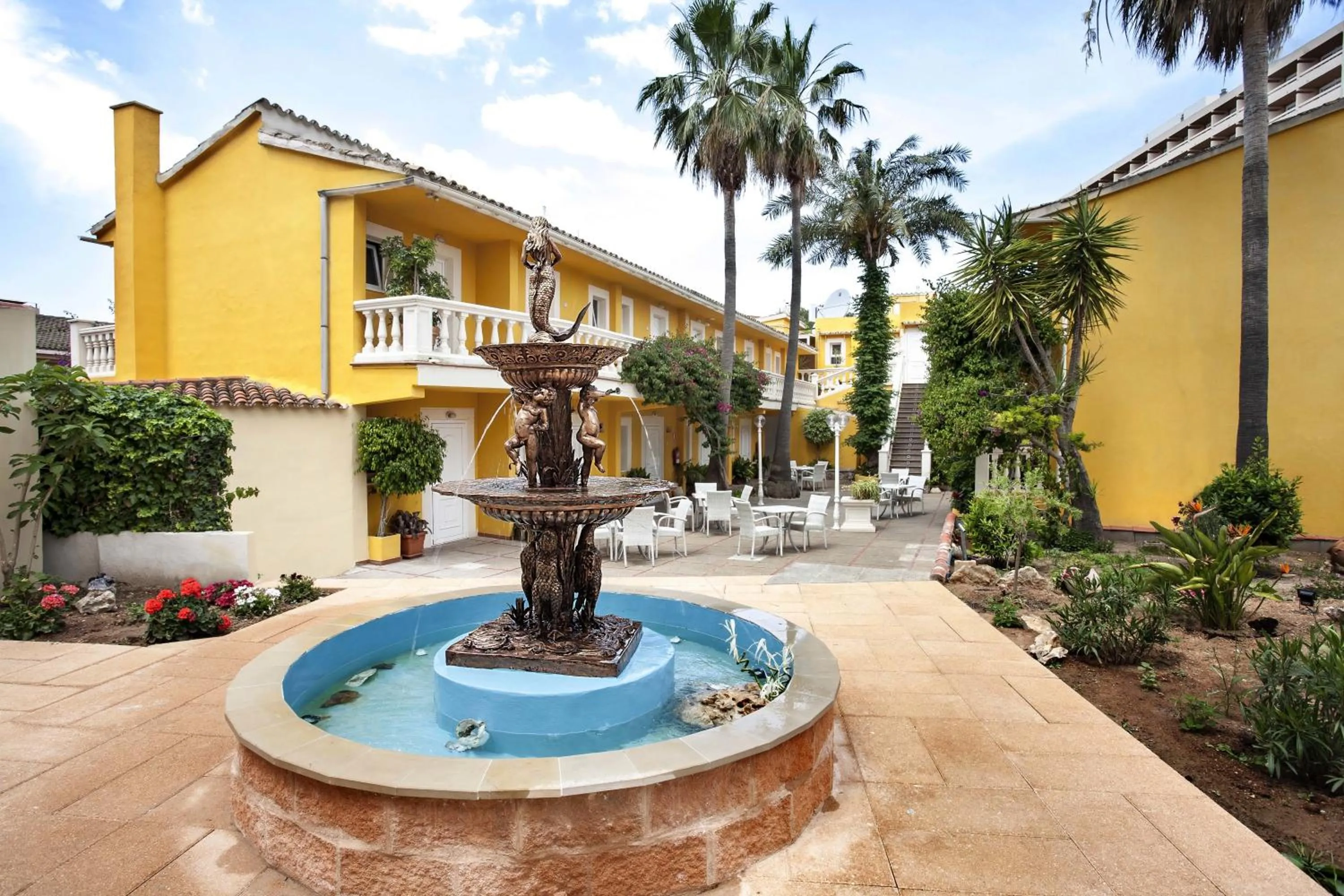 Bird's eye view in Hotel Cupidor