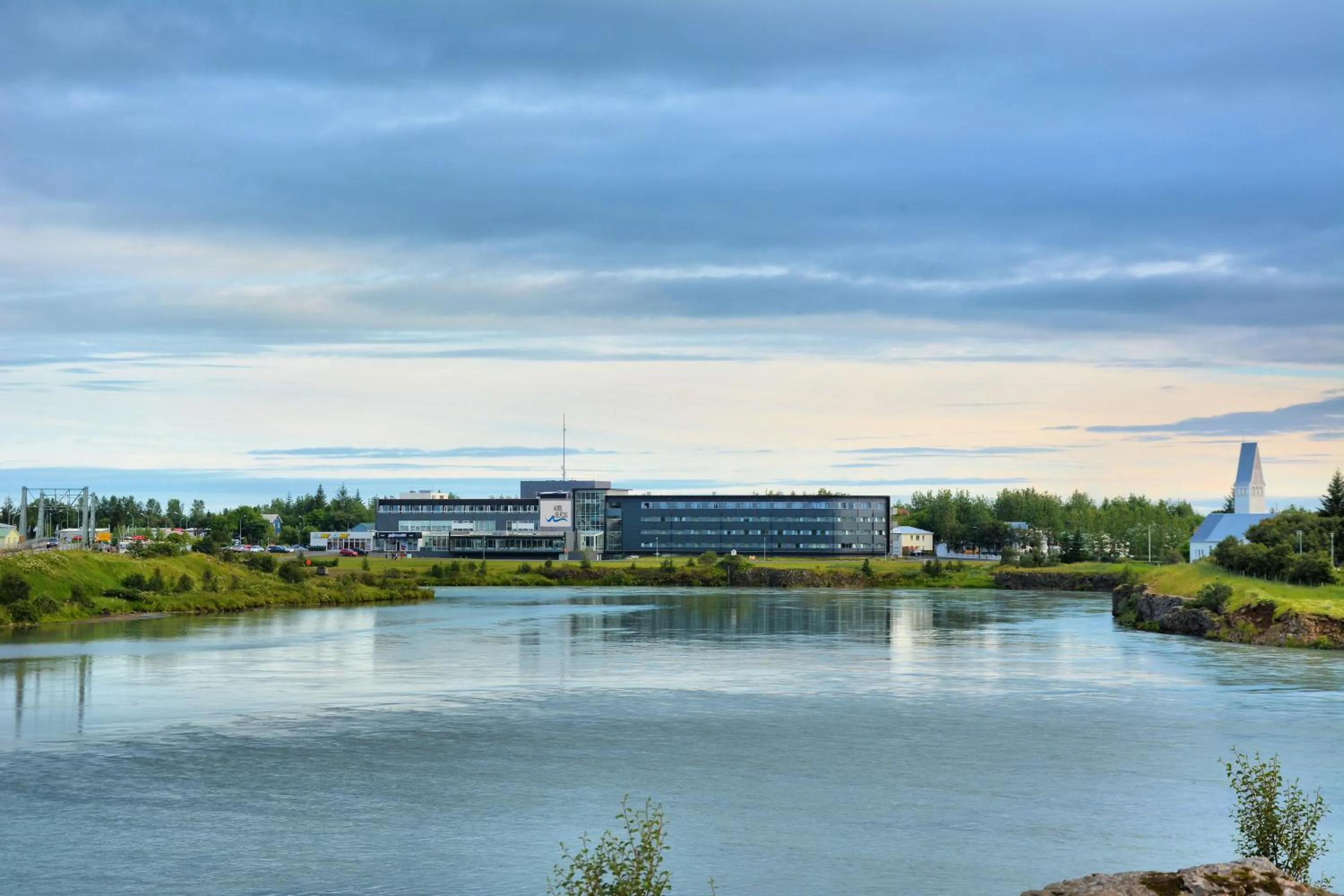 Property building in Hotel Selfoss