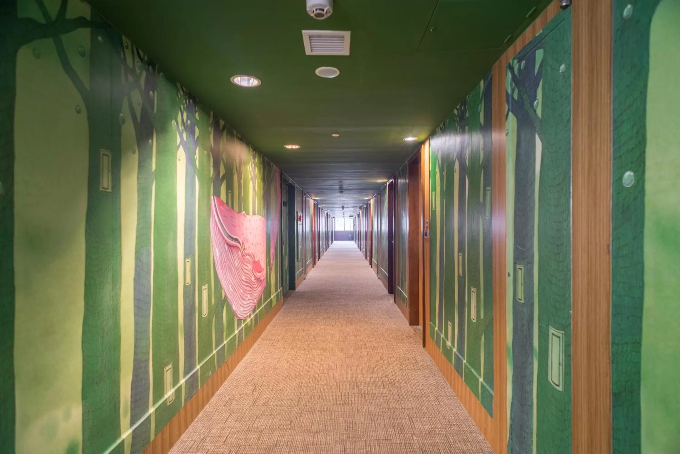 Decorative detail in Chateau de Chine Hotel Hualien