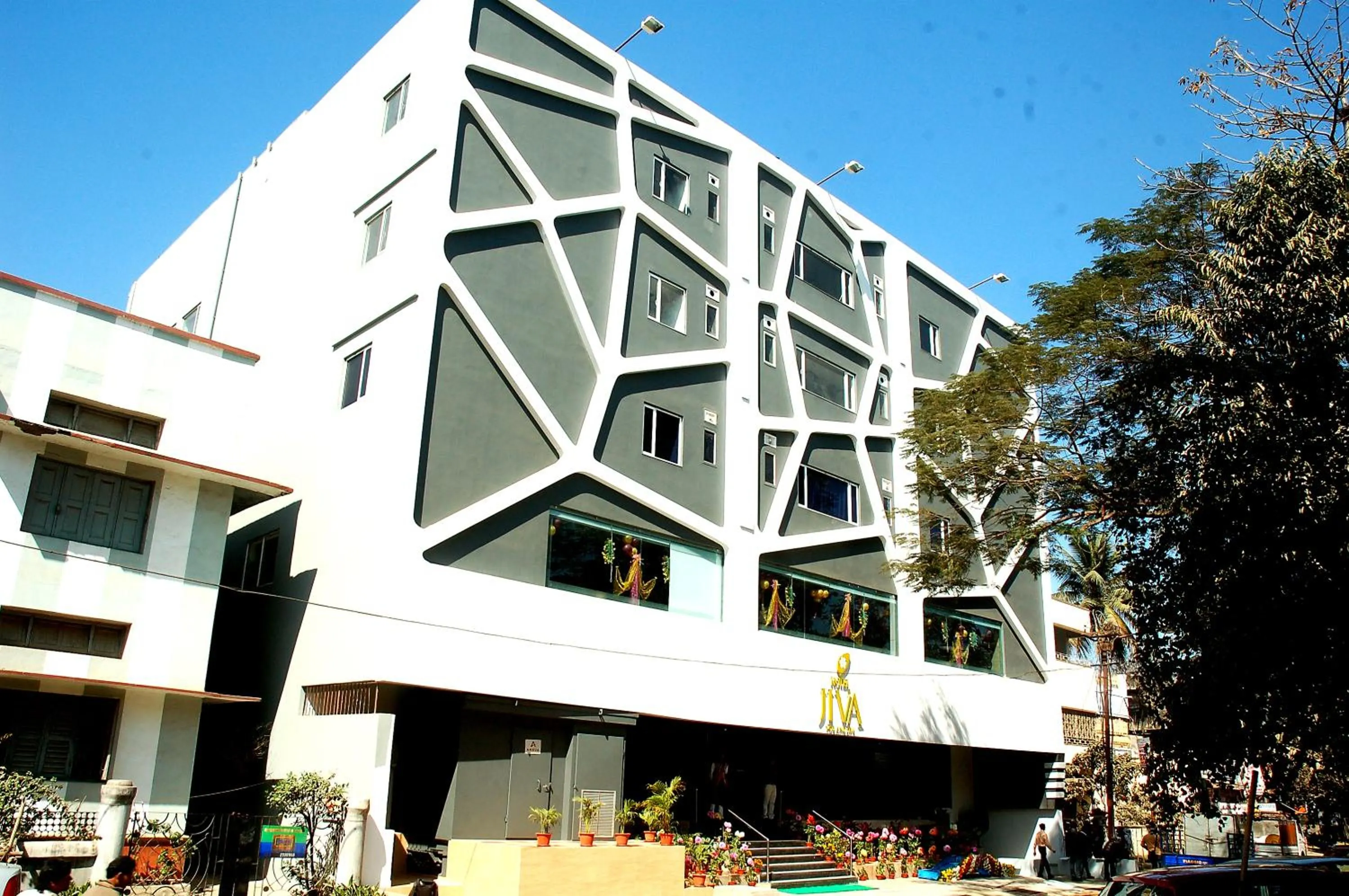 Facade/entrance in Hotel JIVA