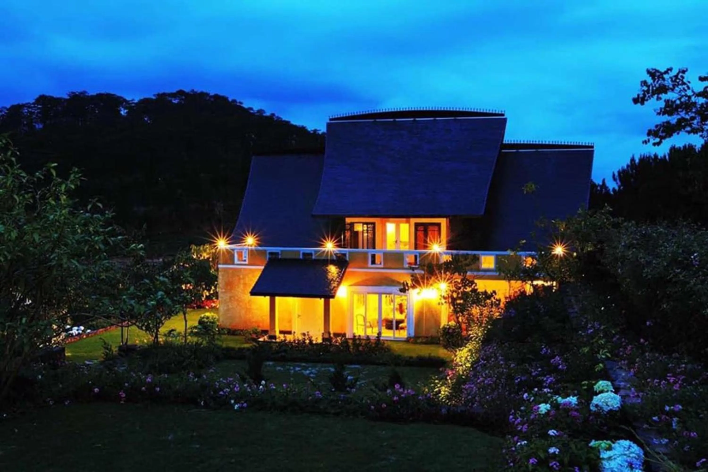 Garden view in Binh An Village Resort
