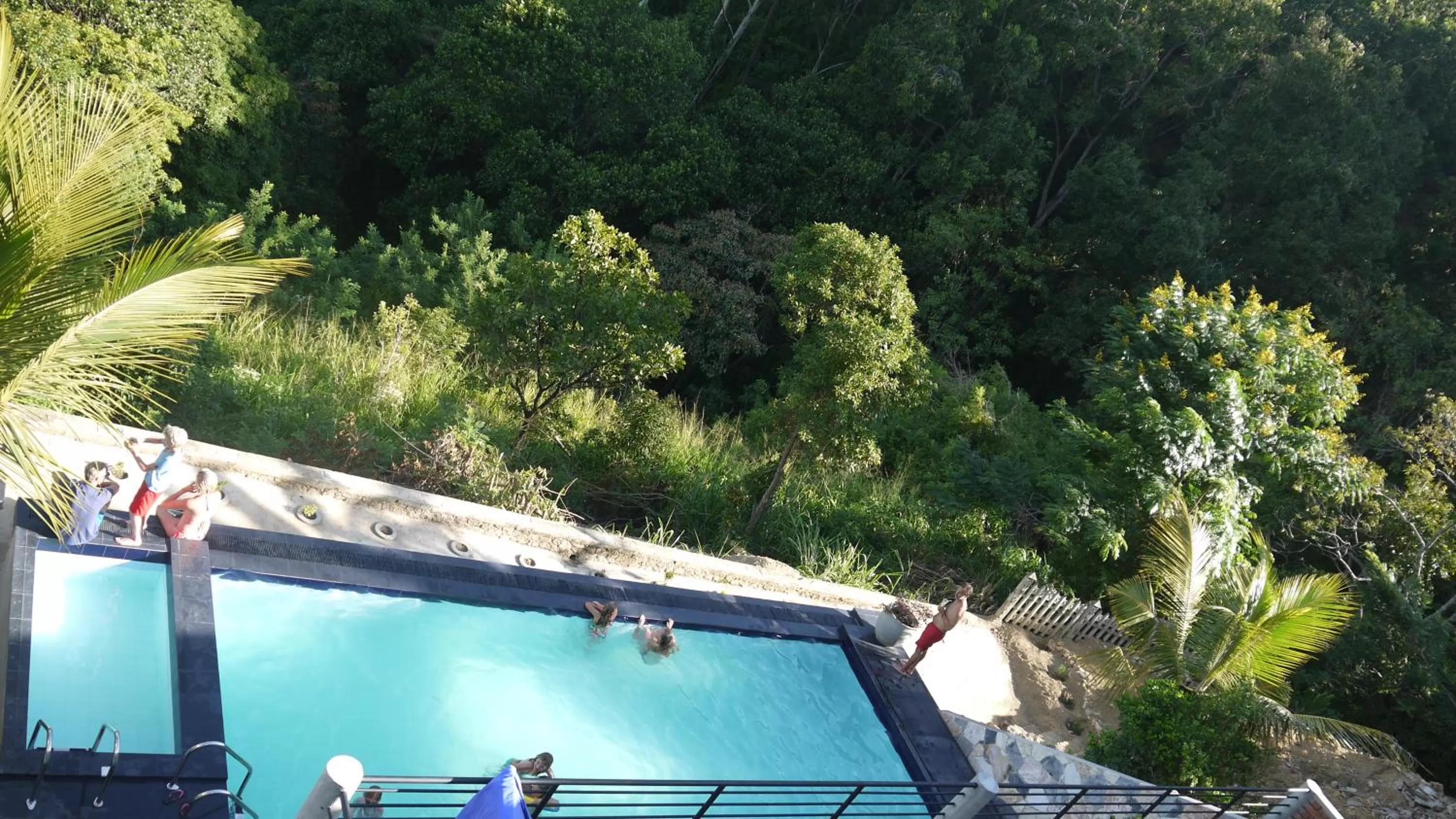 Pool view in Zion View Ella Green Retreat