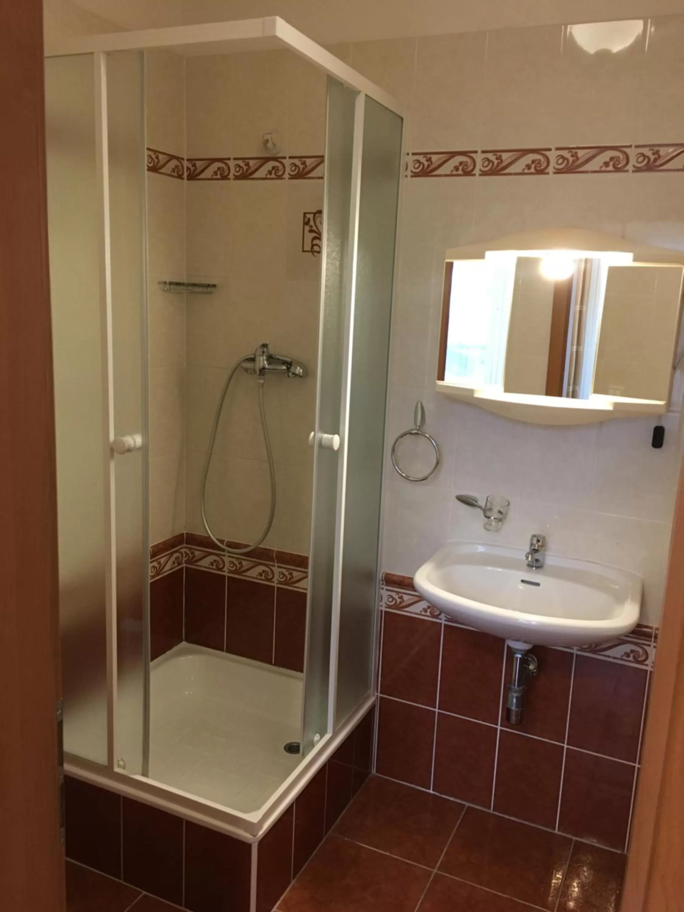 Bathroom in Brezina Pension