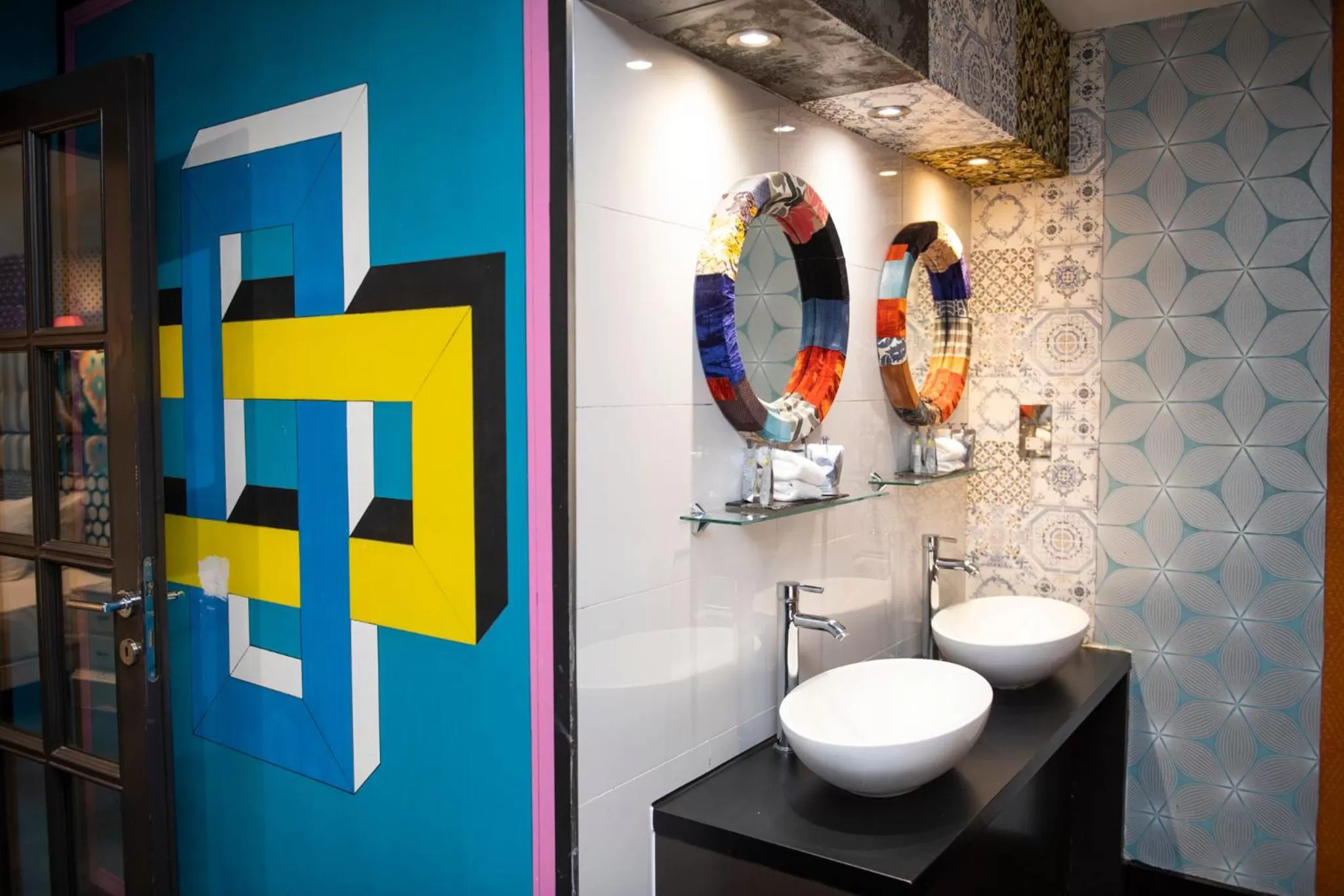 Bedroom in The Exhibitionist Hotel