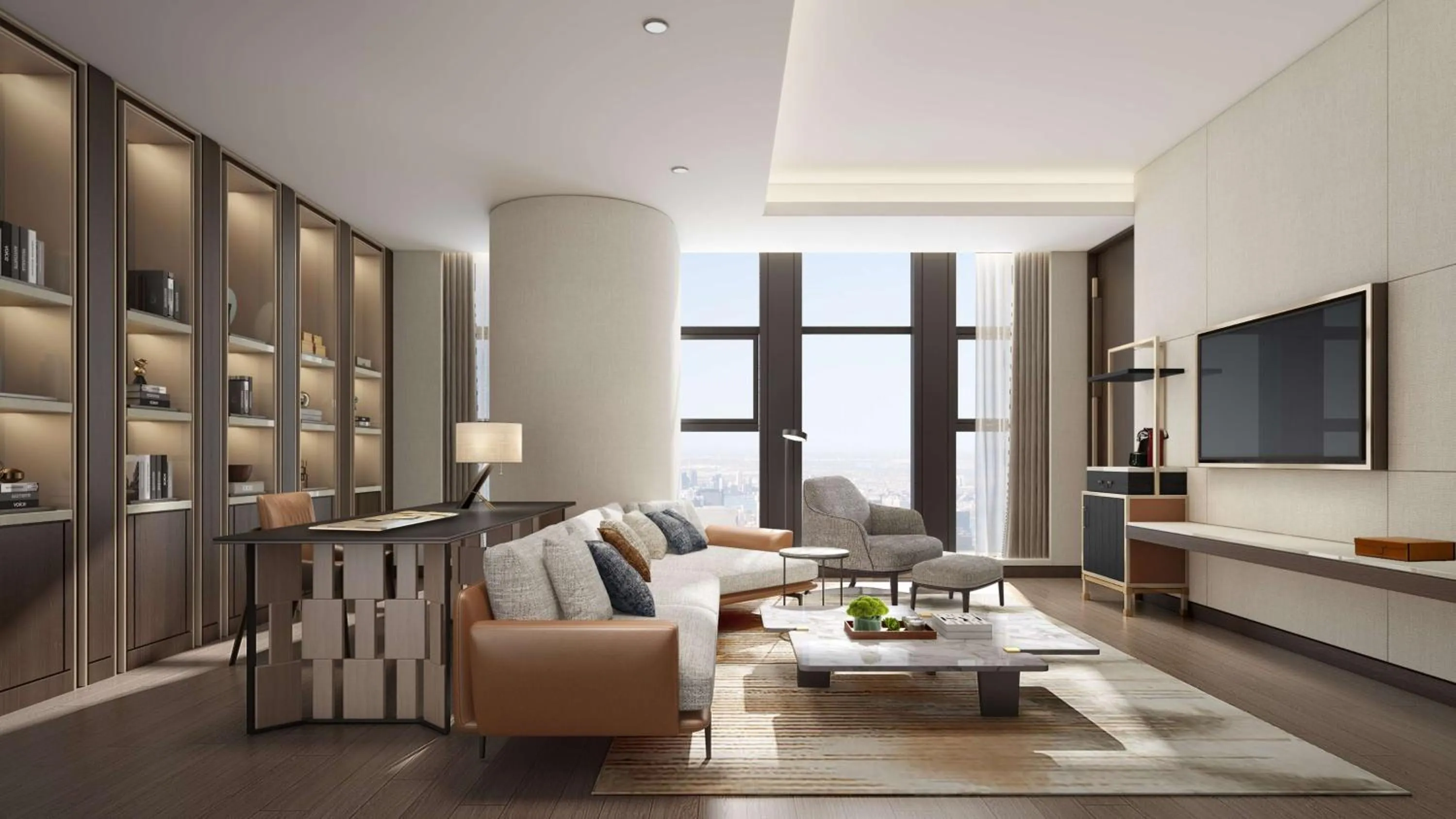 Premier King Suite in Hilton Lanzhou City Center