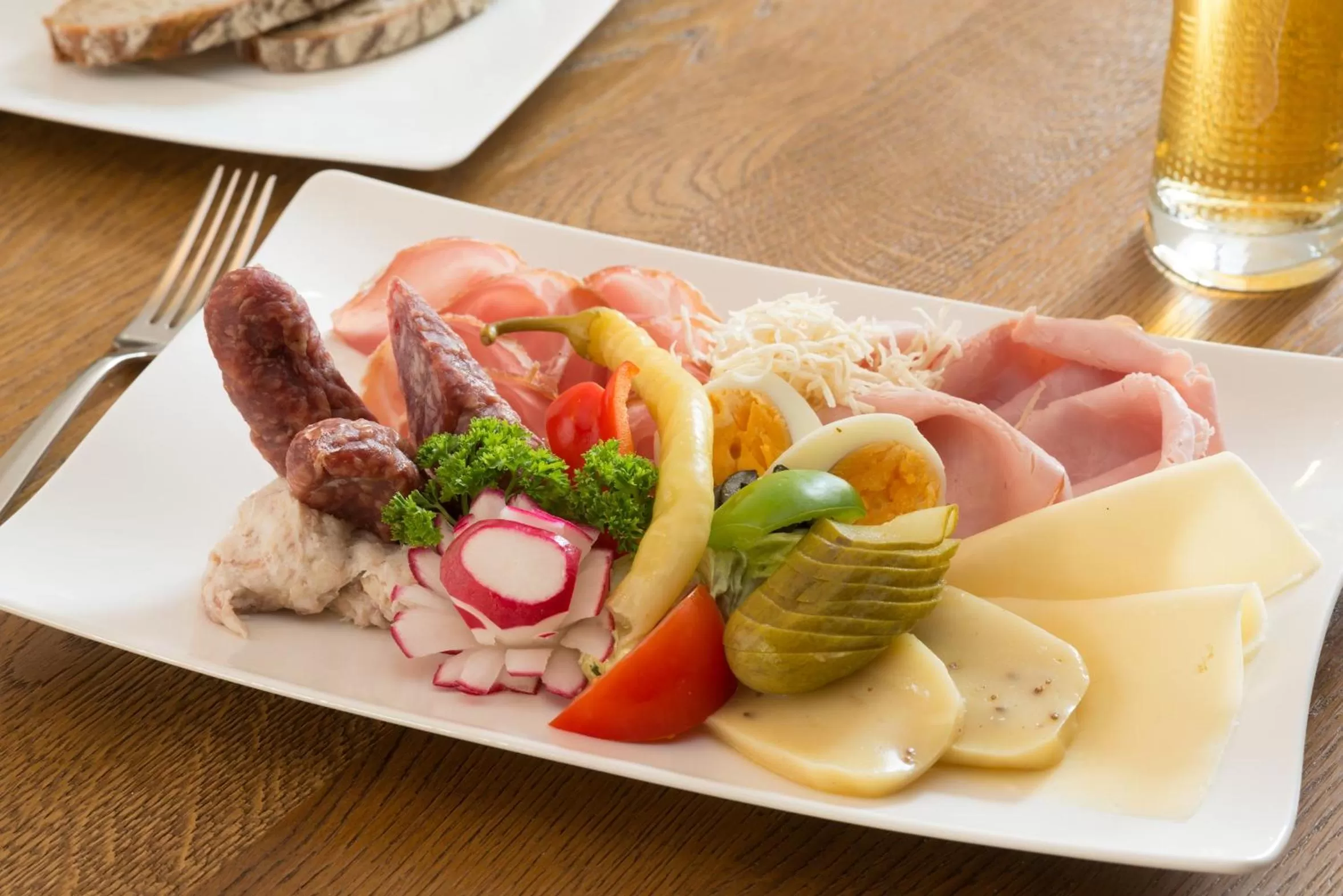 Food close-up in Schloss Seggau