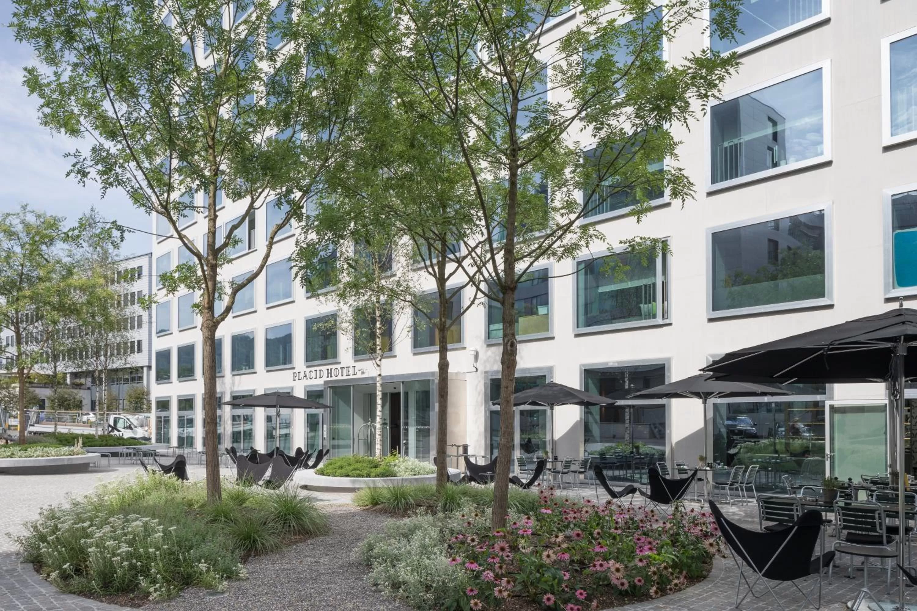 Property building in Placid Hotel Design & Lifestyle Zurich