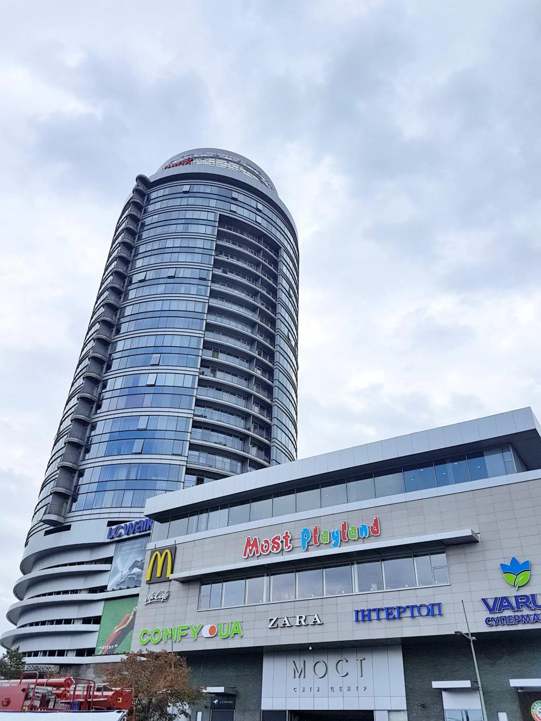 Property building in Best Apartments in Most City, River View