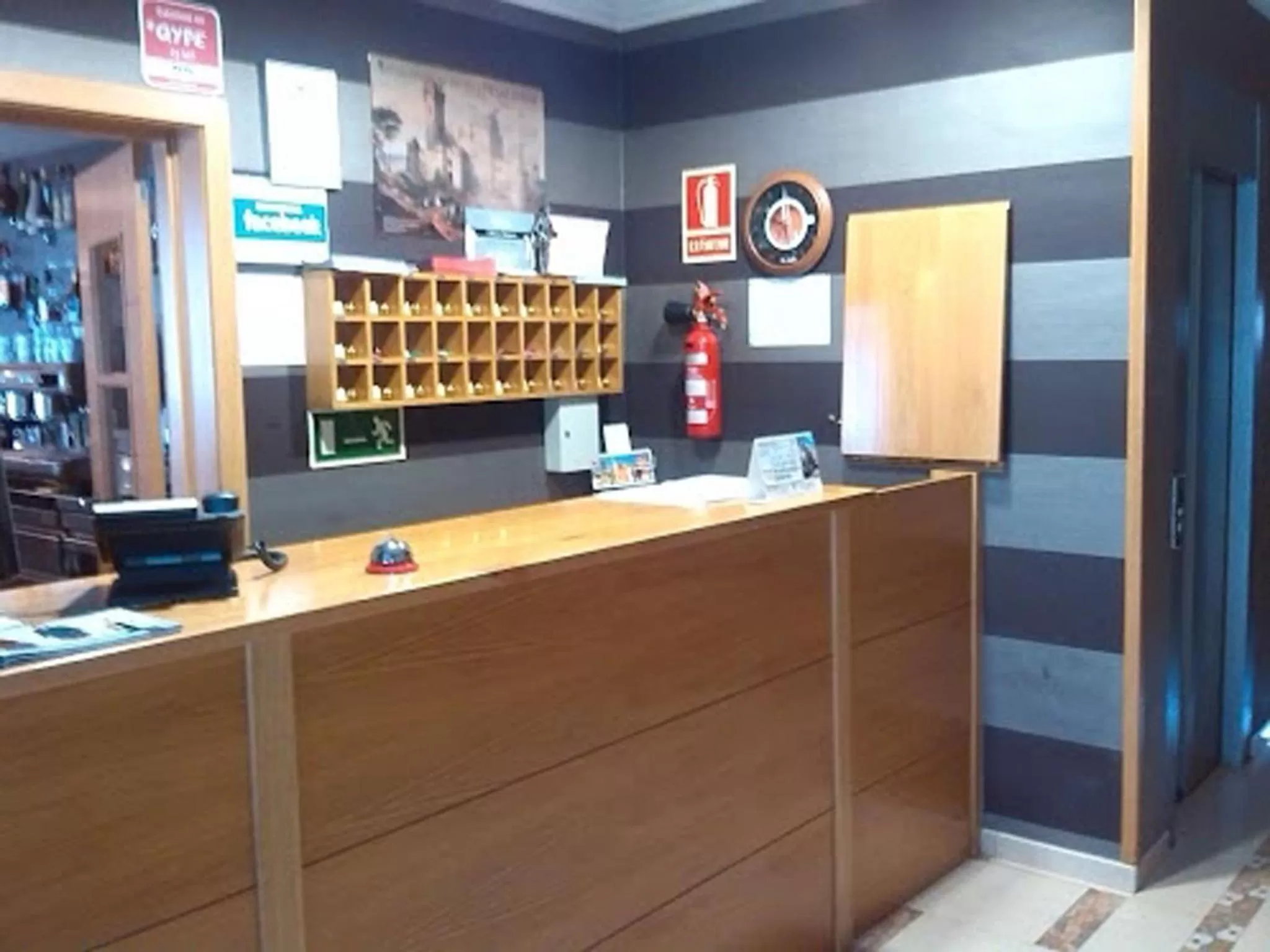 Lobby or reception in Hotel Reina Isabel