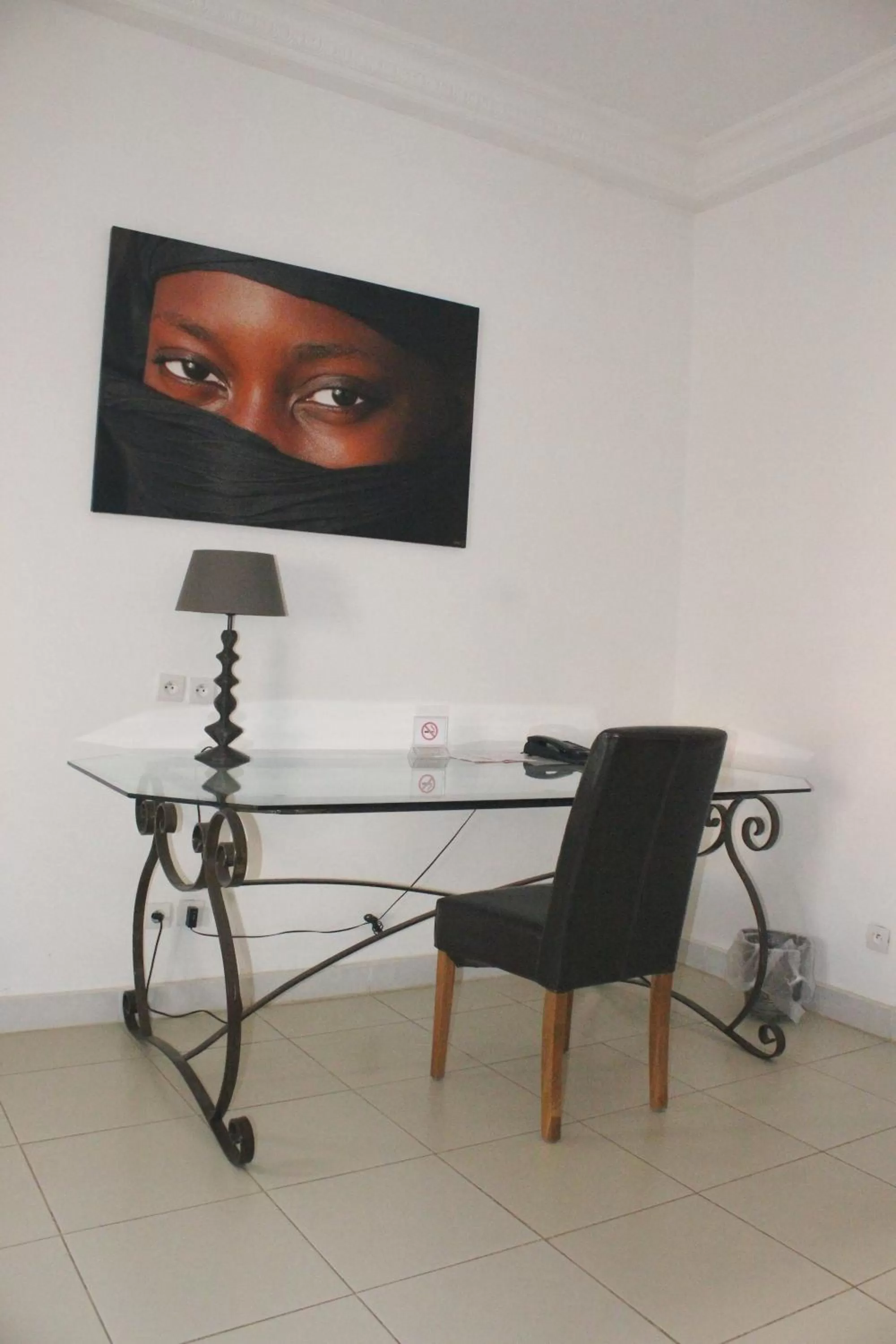 Seating area in La Résidence