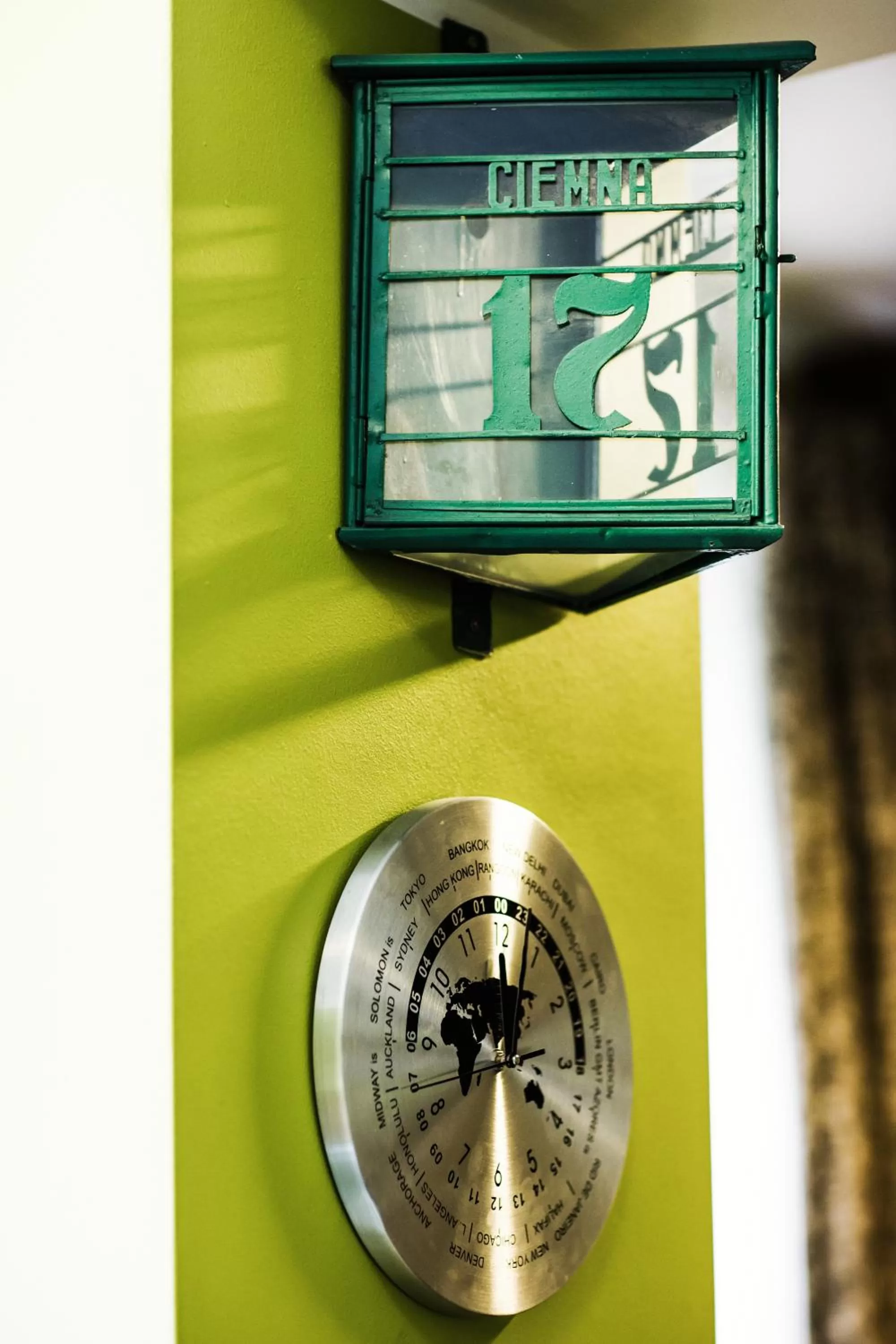 Decorative detail in Hotel Eden