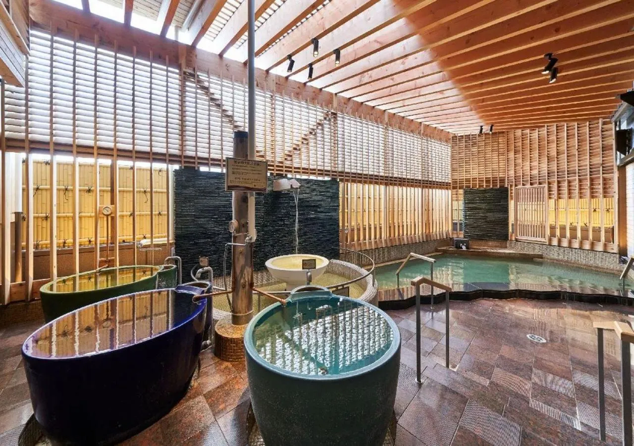 Hot Spring Bath in Hakodate Hotel Banso
